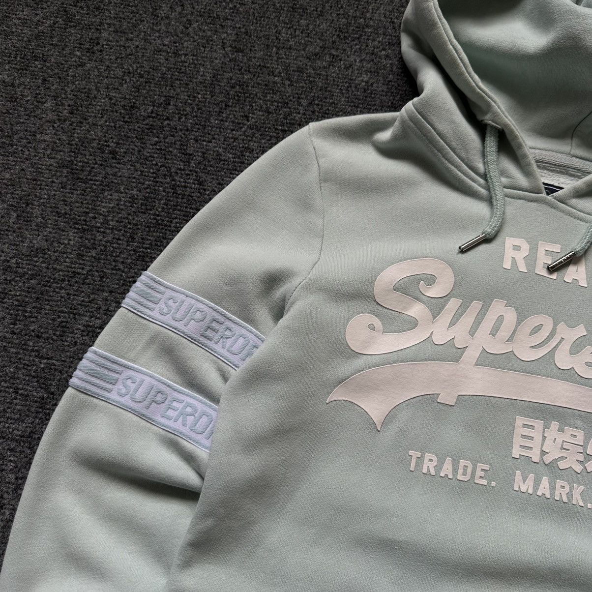 Superdry VTG Superdry Women’s Hoodie Big Logo Size S Distressed 00s Size S / US 4 / IT 40 - 12 Thumbnail