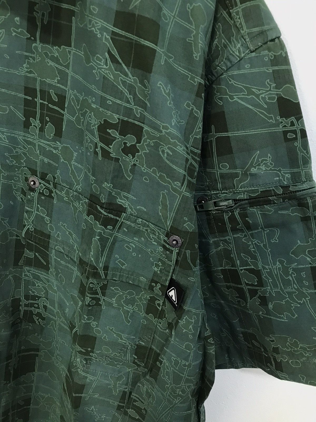 Hysteric Glamour Japanese Airwalk Camo Military poem Shirt Size US M / EU 48-50 / 2 - 4 Thumbnail