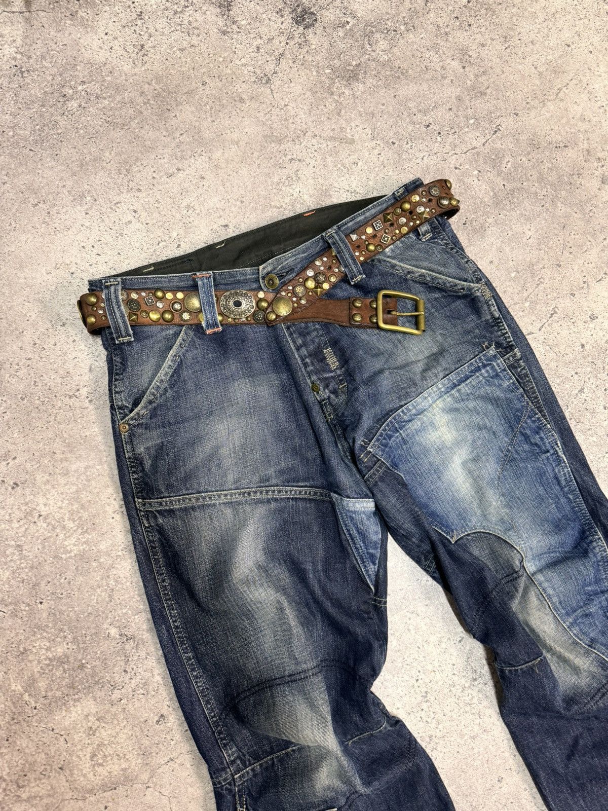 Vintage Vintage Junya Watanabe Style G Star raw Bondage Cargo Pans Size US 34 / EU 50 - 11 Thumbnail