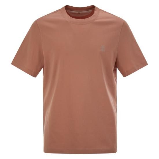 Brunello Cucinelli BRUNELLO CUCINELLI Men Polo Shirts M0B138440 ORANGE Size US XL / EU 56 / 4 - 1 Thumbnail