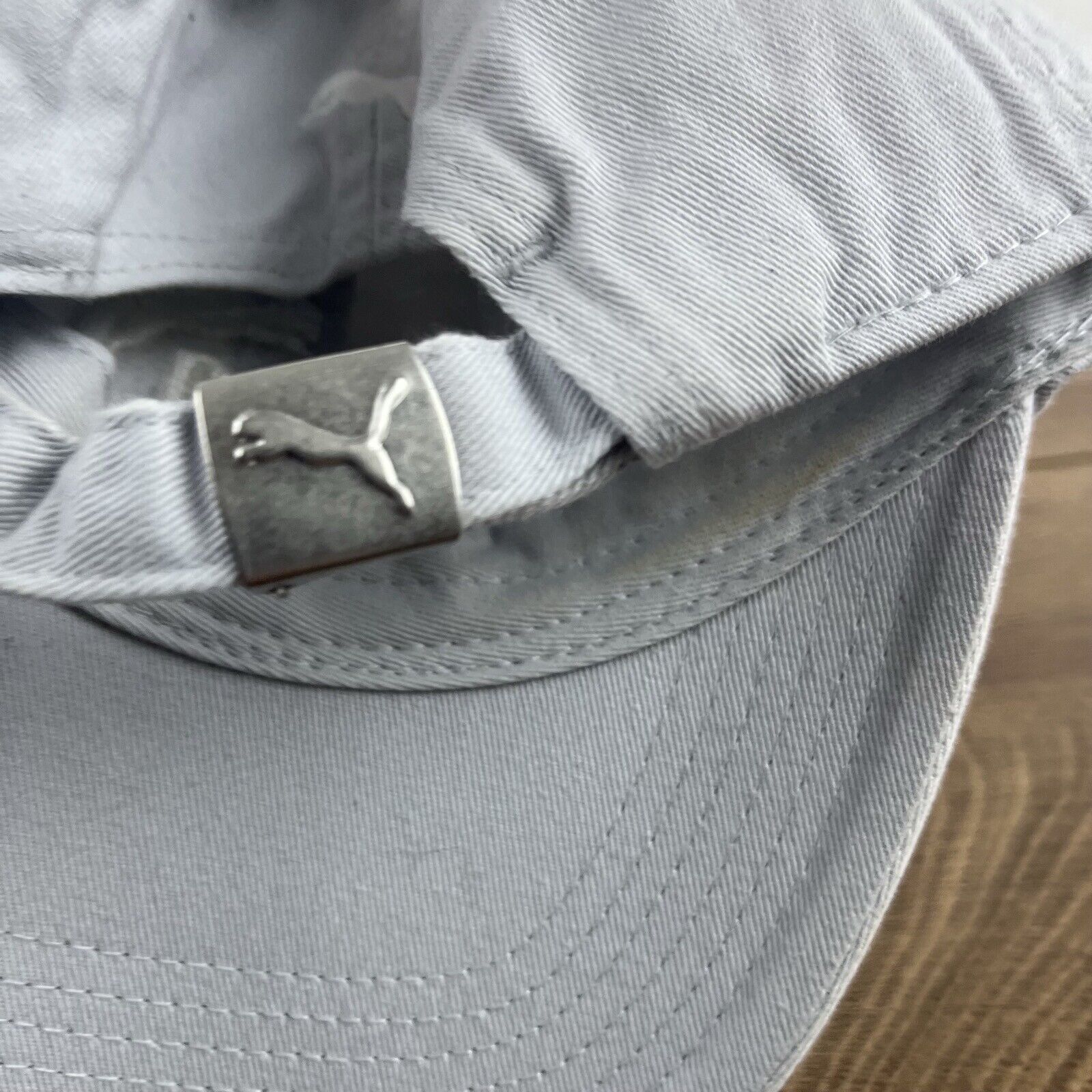 Puma PUMA White Gray Hat PUMA Hat White Adjustable Hat White Adul Size ONE SIZE - 15 Thumbnail