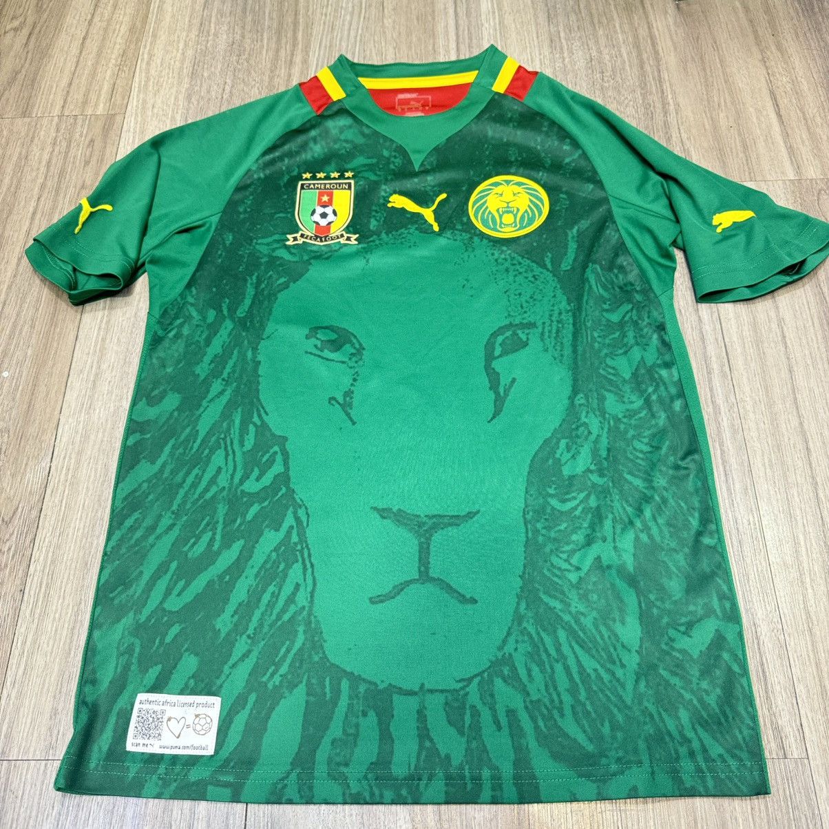 Puma Cameroon 12/14 home shirt Size US S / EU 44-46 / 1 - 1 Thumbnail