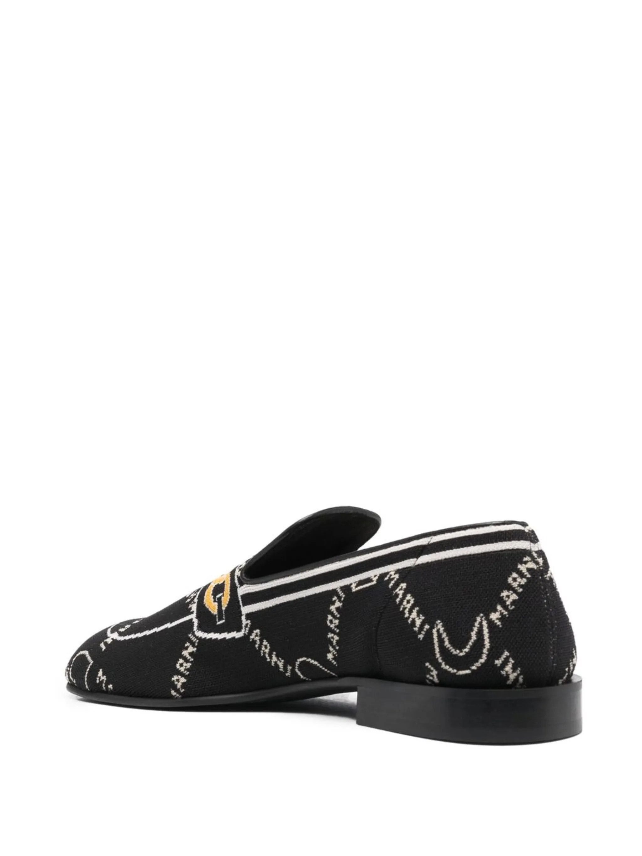 Marni o1y0225 Logo Loafers in Multicolor Size US 9 / EU 42 - 3 Thumbnail