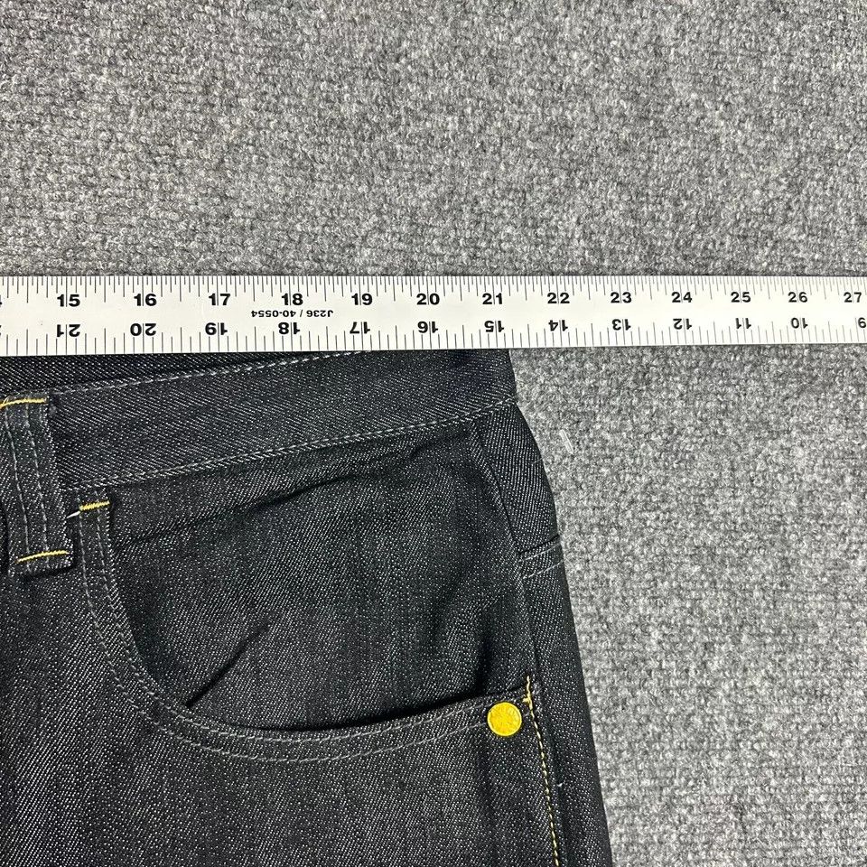Other Raw Blue Jeans Mens 42/32 Denim Straight Leg Cotton Blend Size US 42 / EU 58 - 4 Thumbnail