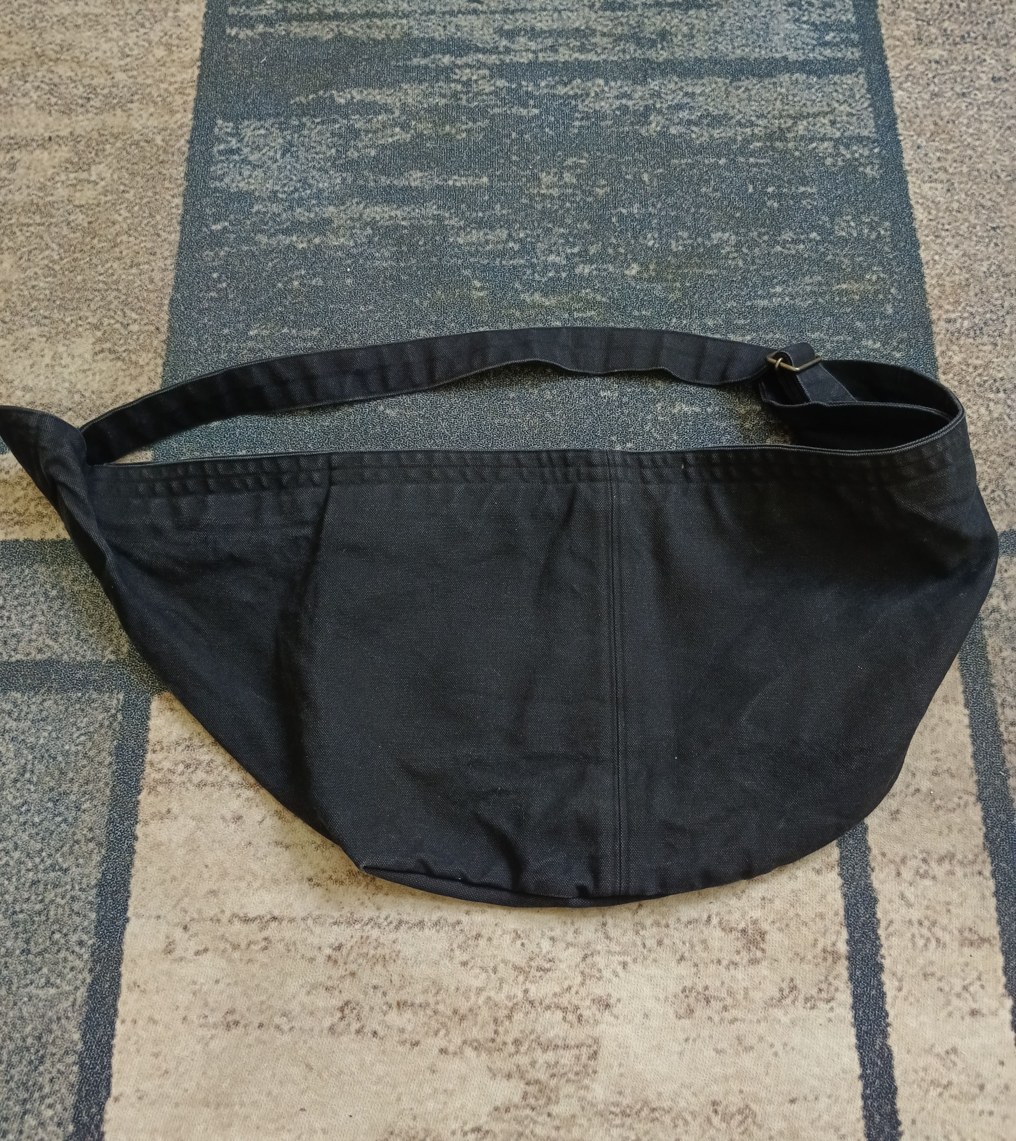 BLACK KAPITAL STYLE CANVAS COTTON ICHIMARUNI CROSSBODY