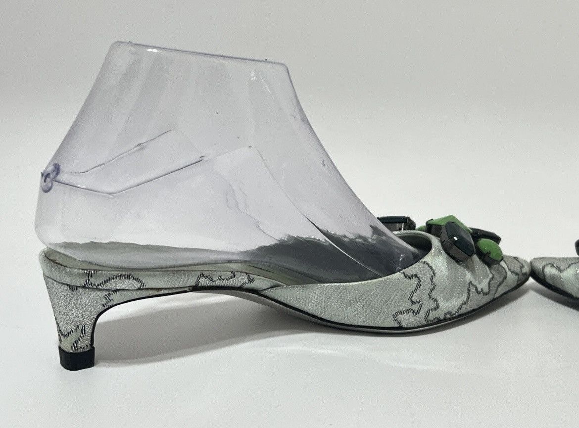 Prada 2003 vintage prada kitten mule Size US 6 / IT 36 - 6 Thumbnail