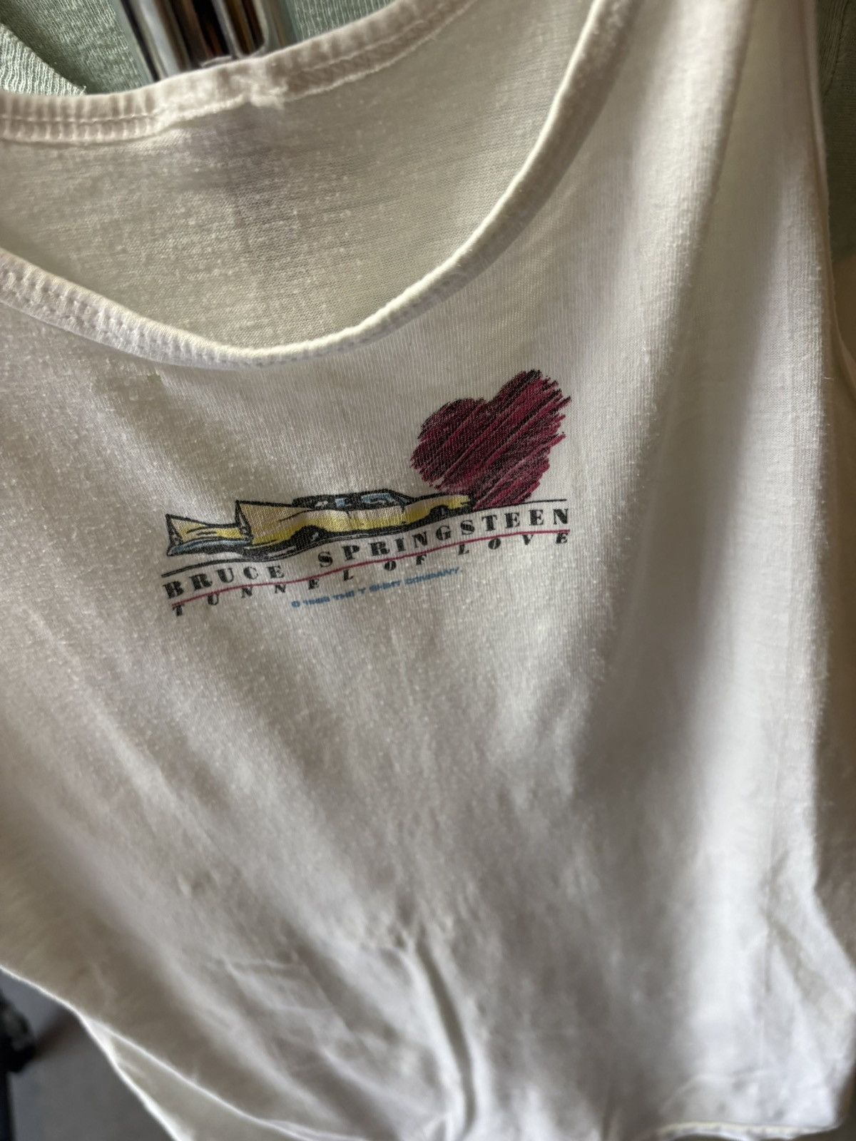 Band Tees 1988 Bruce Springsteen Tunnel of Love Tank Top Size US S / EU 44-46 / 1 - 3 Thumbnail