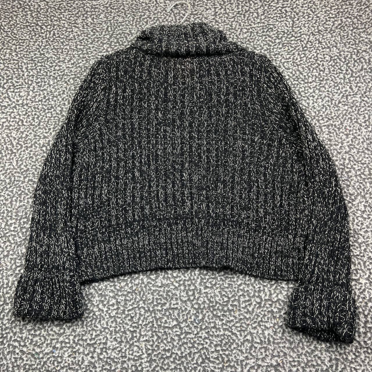 Free People Free People Sweater Women Large Marled Chunky Knit Mock Neck Size L / US 10 / IT 46 - 6 Thumbnail