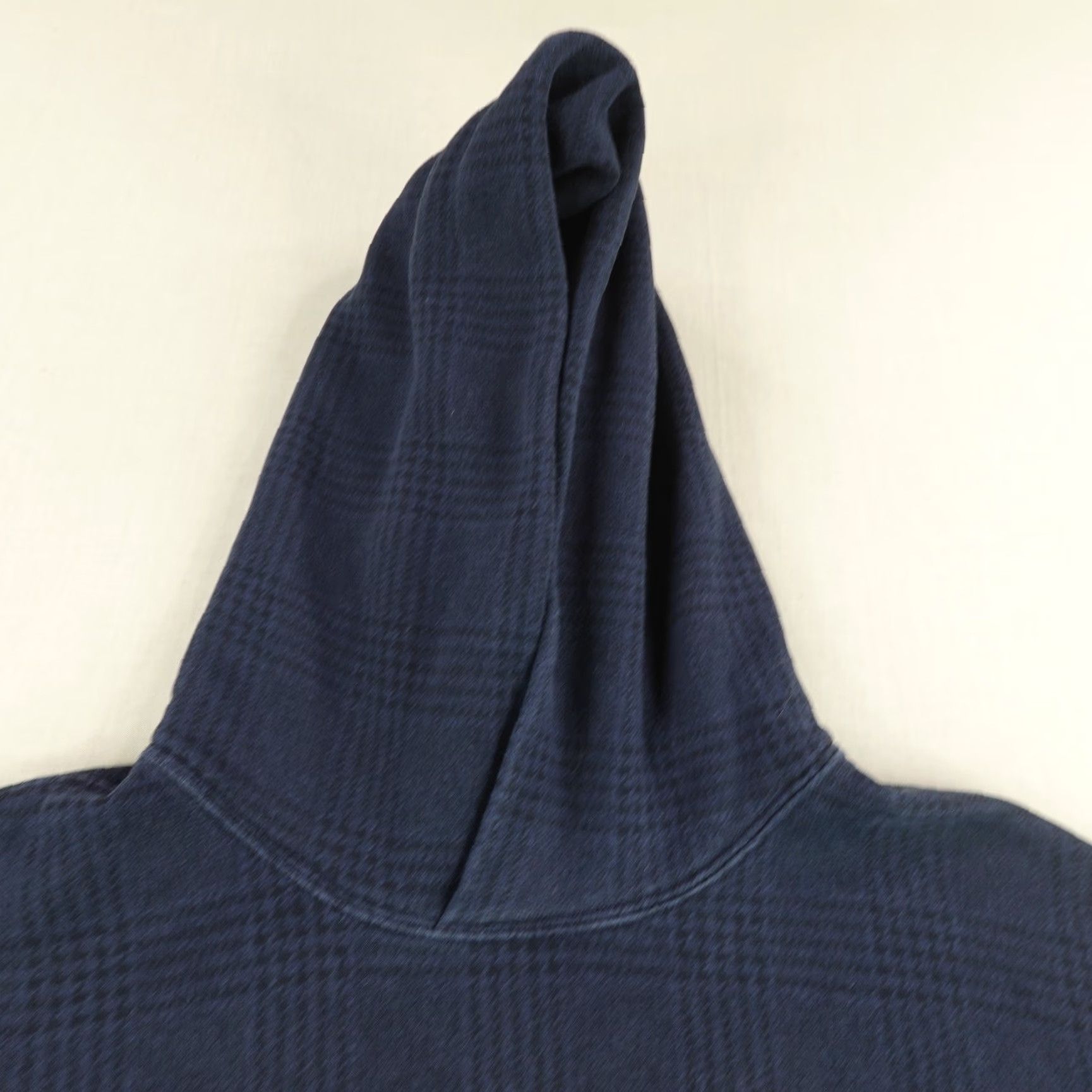 Abercrombie & Fitch VINTAGE Abercrombie & Fitch Hoodie Mens Medium Blue Houndstooth Glen Plaid Sweatshirt Size US M / EU 48-50 / 2 - 4 Thumbnail