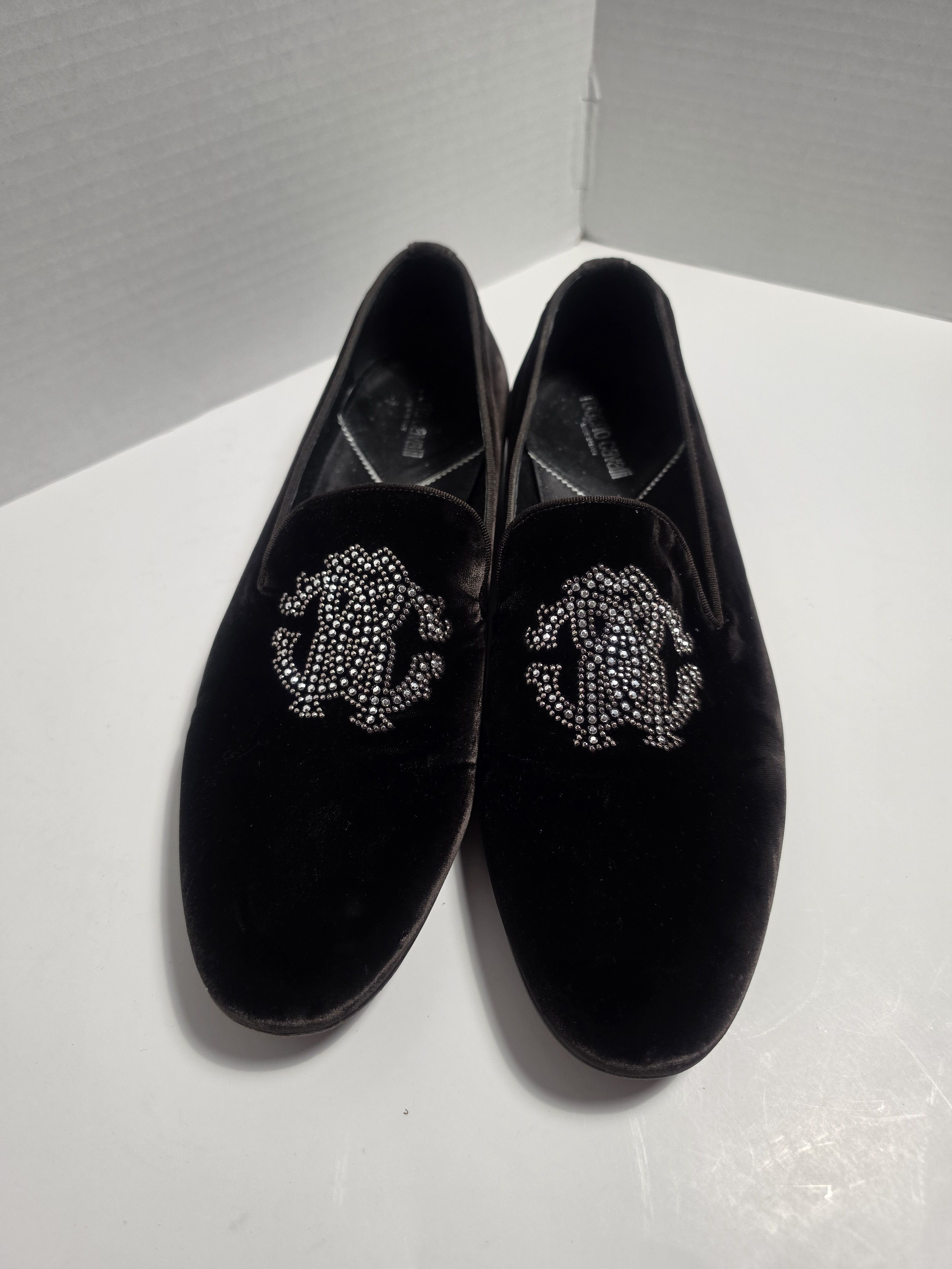 Roberto Cavalli Roberto Cavali Slip On Velvet Loafers Shoes Size US 12 / EU 45 - 1 Thumbnail