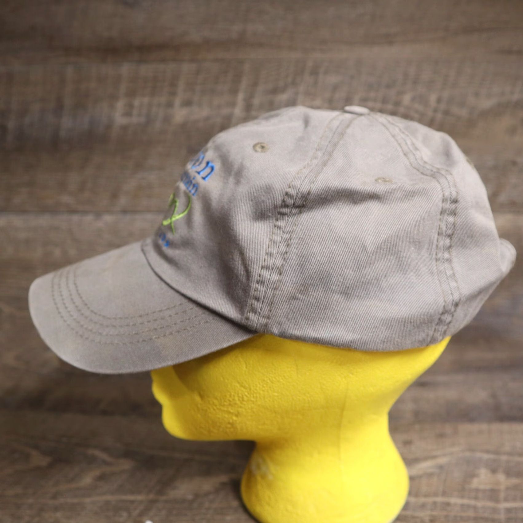 Vintage VINTAGE Afton Mountain Vineyards Gray Cotton Baseball Cap Adjustable Men Size ONE SIZE - 5 Thumbnail