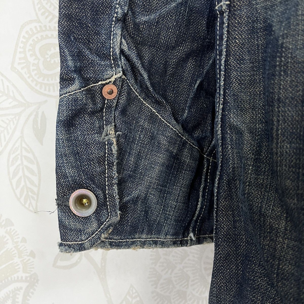 Levi's × Levi's Made & Crafted × Vintage Levis Redloop Chore Jacket Hidden Rivet Buttons Size US L / EU 52-54 / 3 - 17 Thumbnail