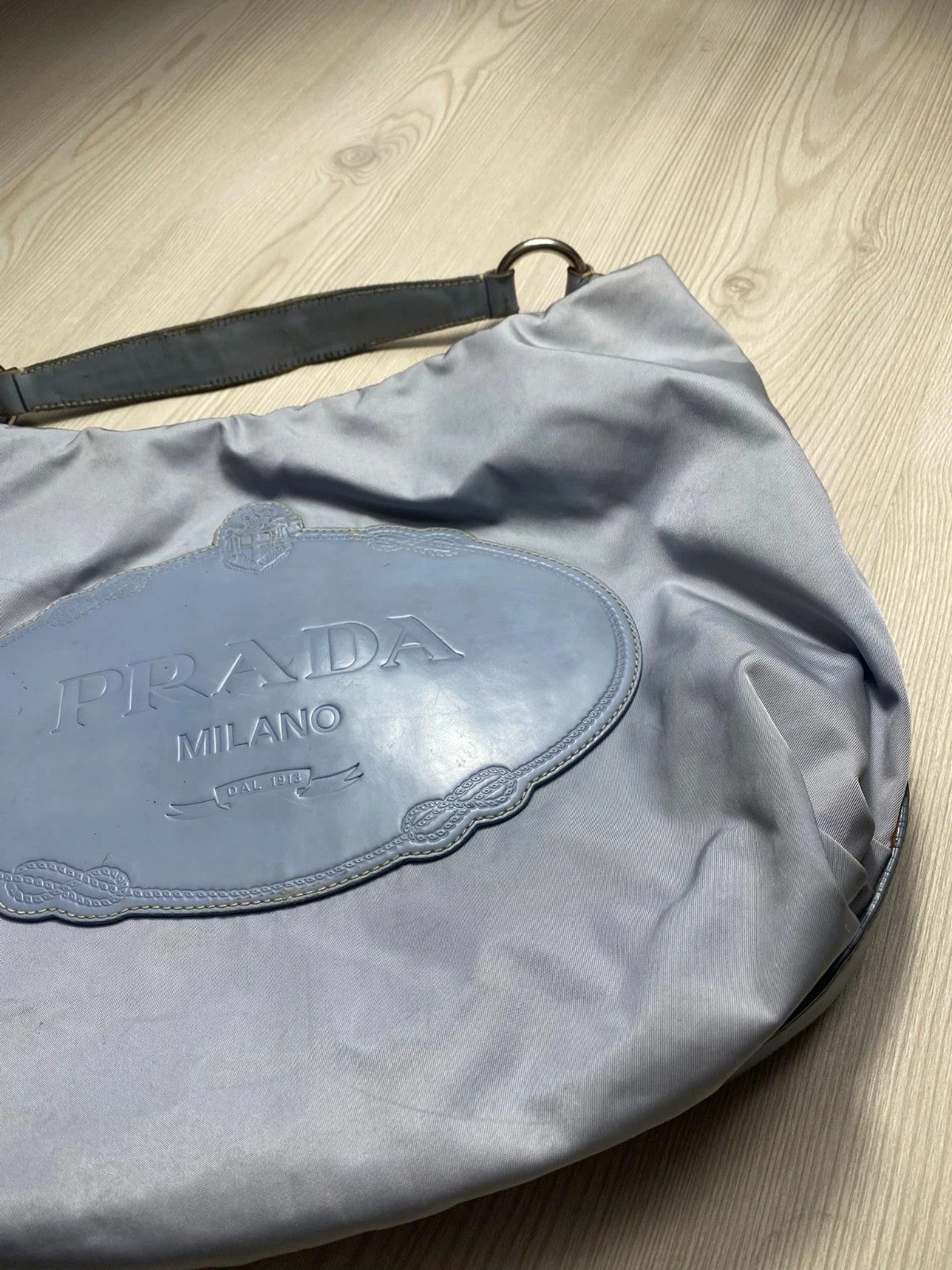 Prada Prada Tessuto Shoulder Bag Hand Bag Nylon Big Logo Size ONE SIZE - 8 Thumbnail
