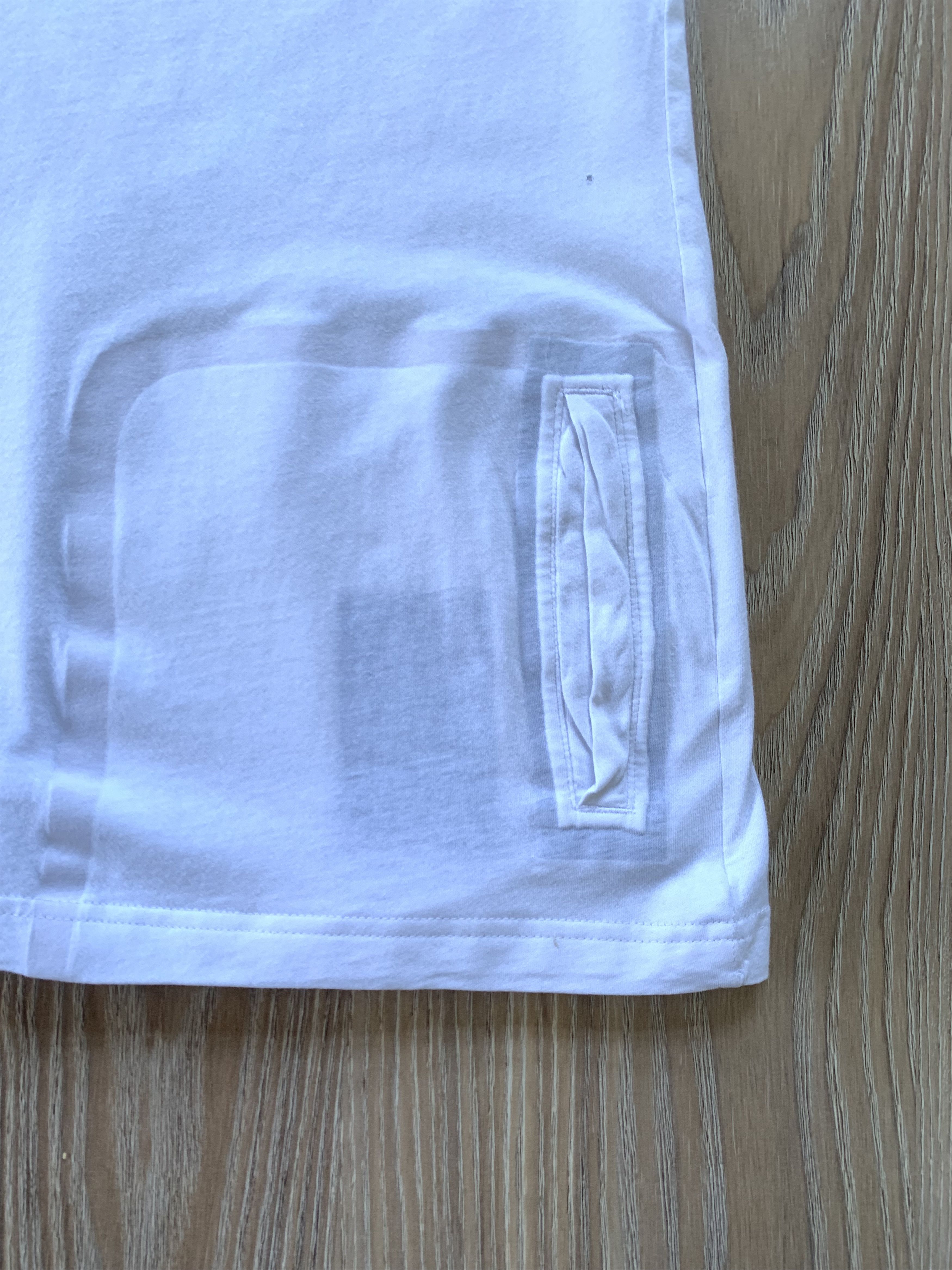 Adidas Adidas White Cotton T Shirt Size US L / EU 52-54 / 3 - 6 Thumbnail