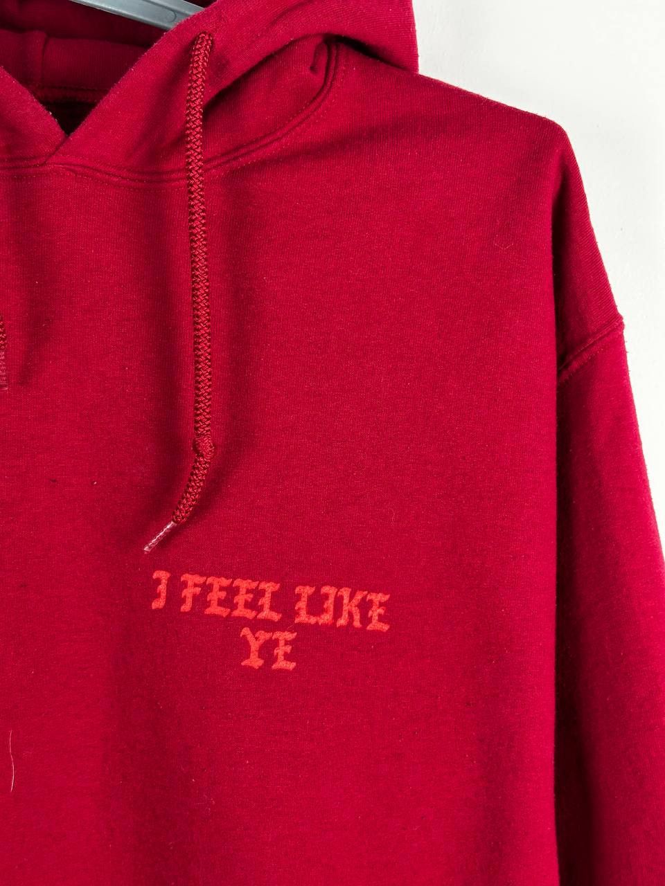 Kanye West × Vintage Iconic I Feel Like Pablo Red Streetwear Hoodie Size M Size US M / EU 48-50 / 2 - 5 Thumbnail