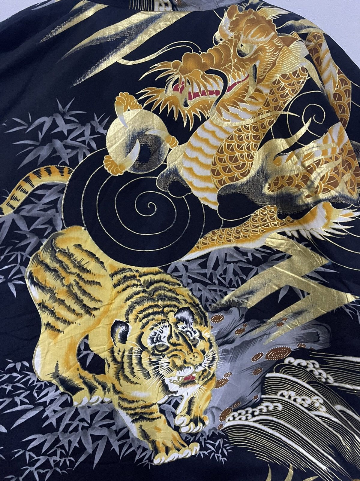 Japanese Brand Golden Dragon & Tiger Rapido Spirit Kimon Jacket Size US L / EU 52-54 / 3 - 6 Thumbnail