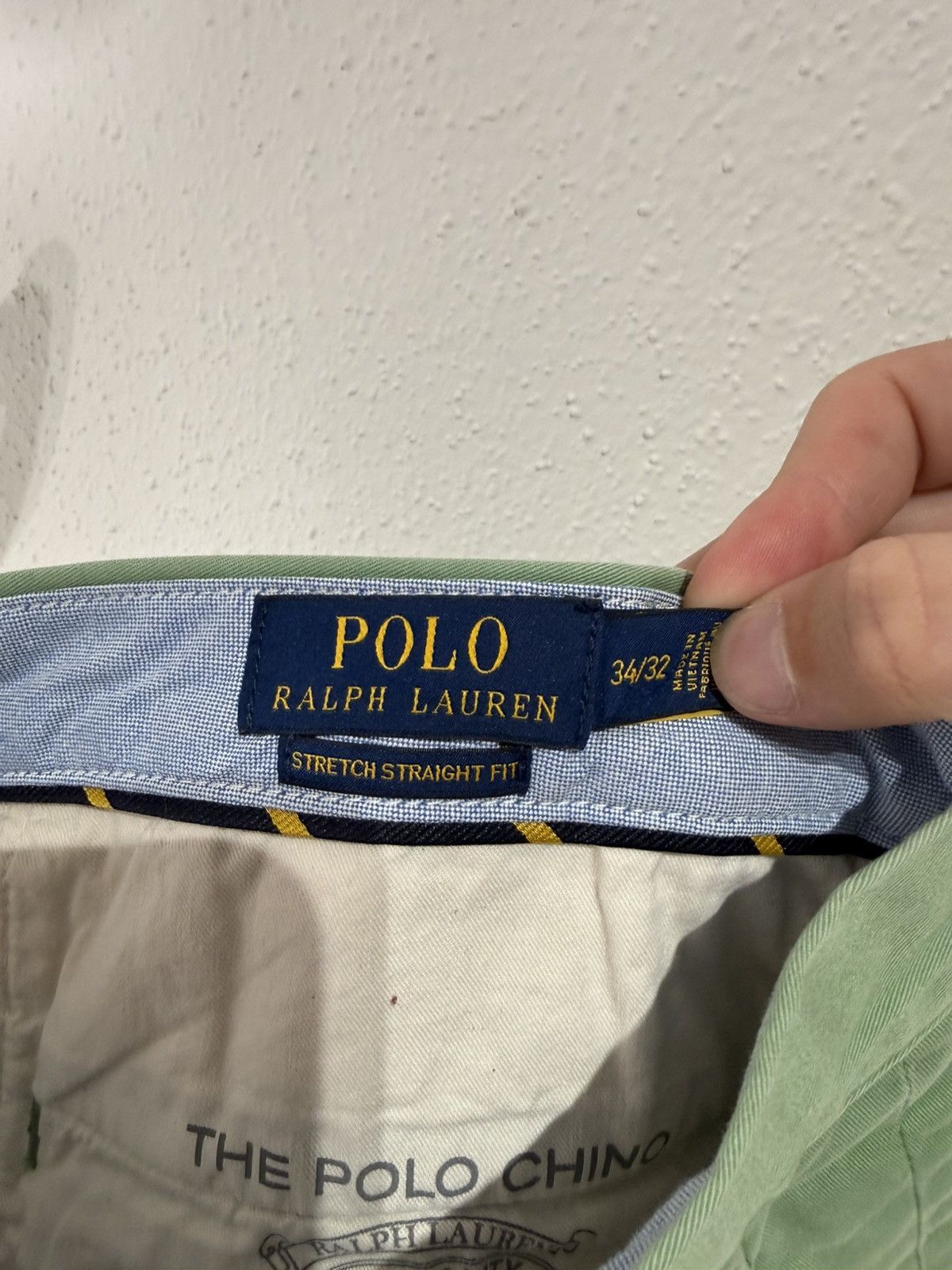 Polo Ralph Lauren Polo Ralph Lauren Stretch Slim Fit Pants Green Size US 34 / EU 50 - 3 Thumbnail