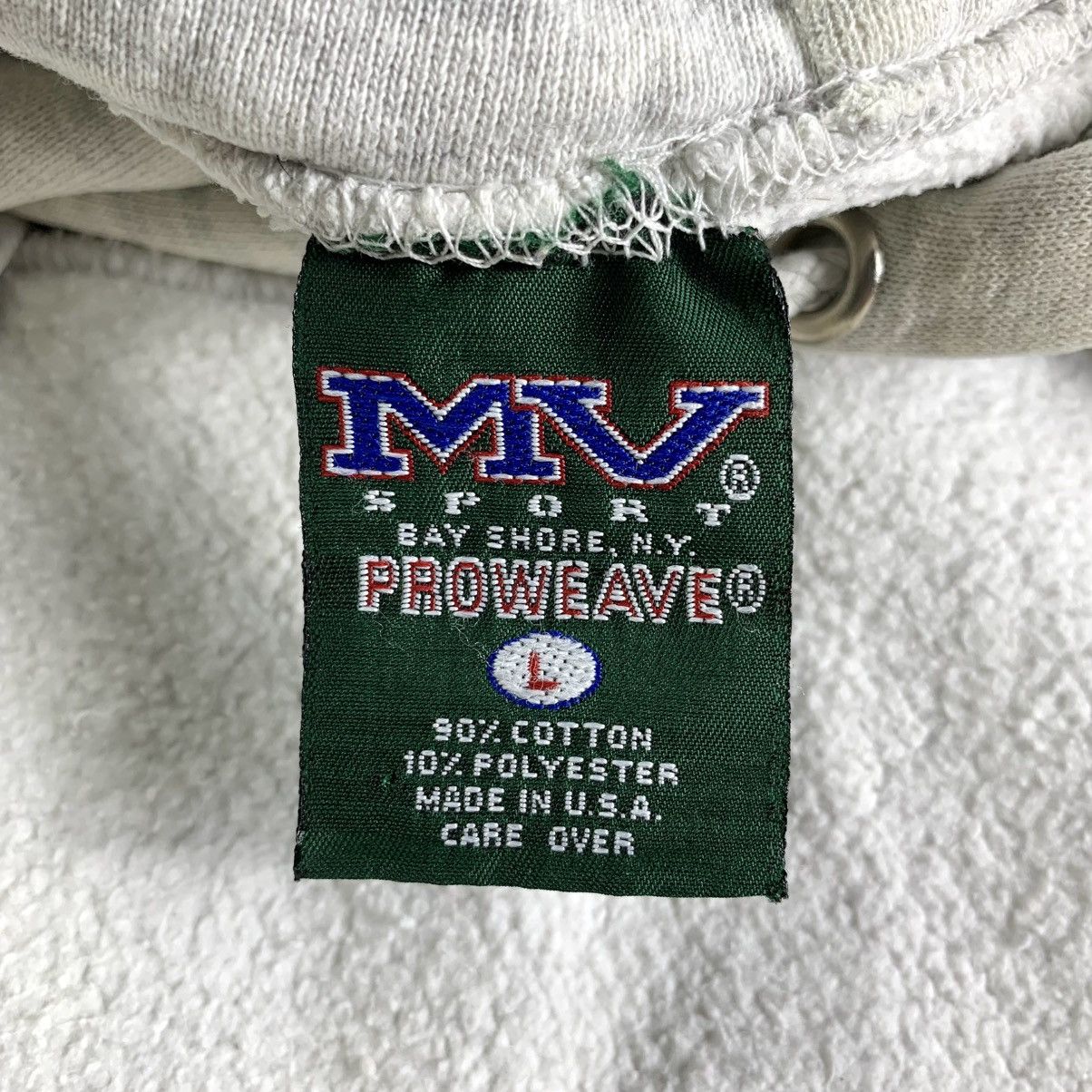 Champion × Russell Athletic Vintage 90’s MV sport Nyu Athletics Hoodie made in usa Size US L / EU 52-54 / 3 - 2 Thumbnail