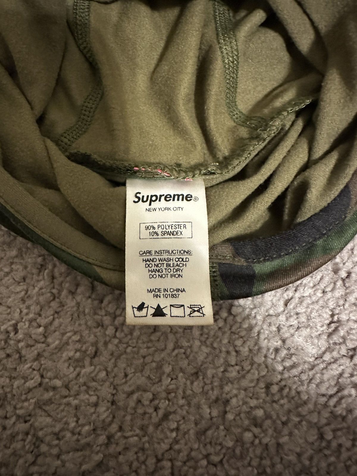 Supreme Supreme Reflective Logo Balaclava Size ONE SIZE - 4 Thumbnail