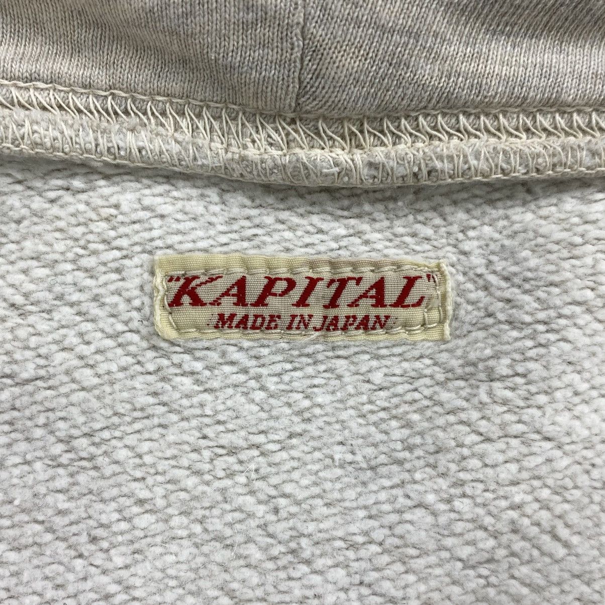 Kapital Patterned Yoke Hoodie Size US M / EU 48-50 / 2 - 5 Thumbnail