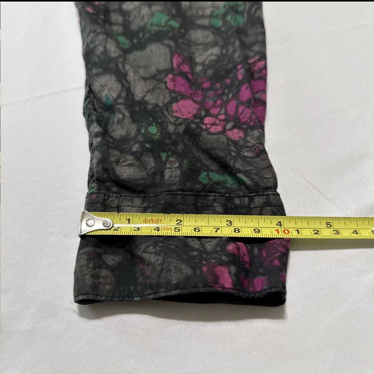 Supreme Supreme Acid Floral Long sleeve Button Up Shirt Size M FW18 Size US M / EU 48-50 / 2 - 4 Thumbnail