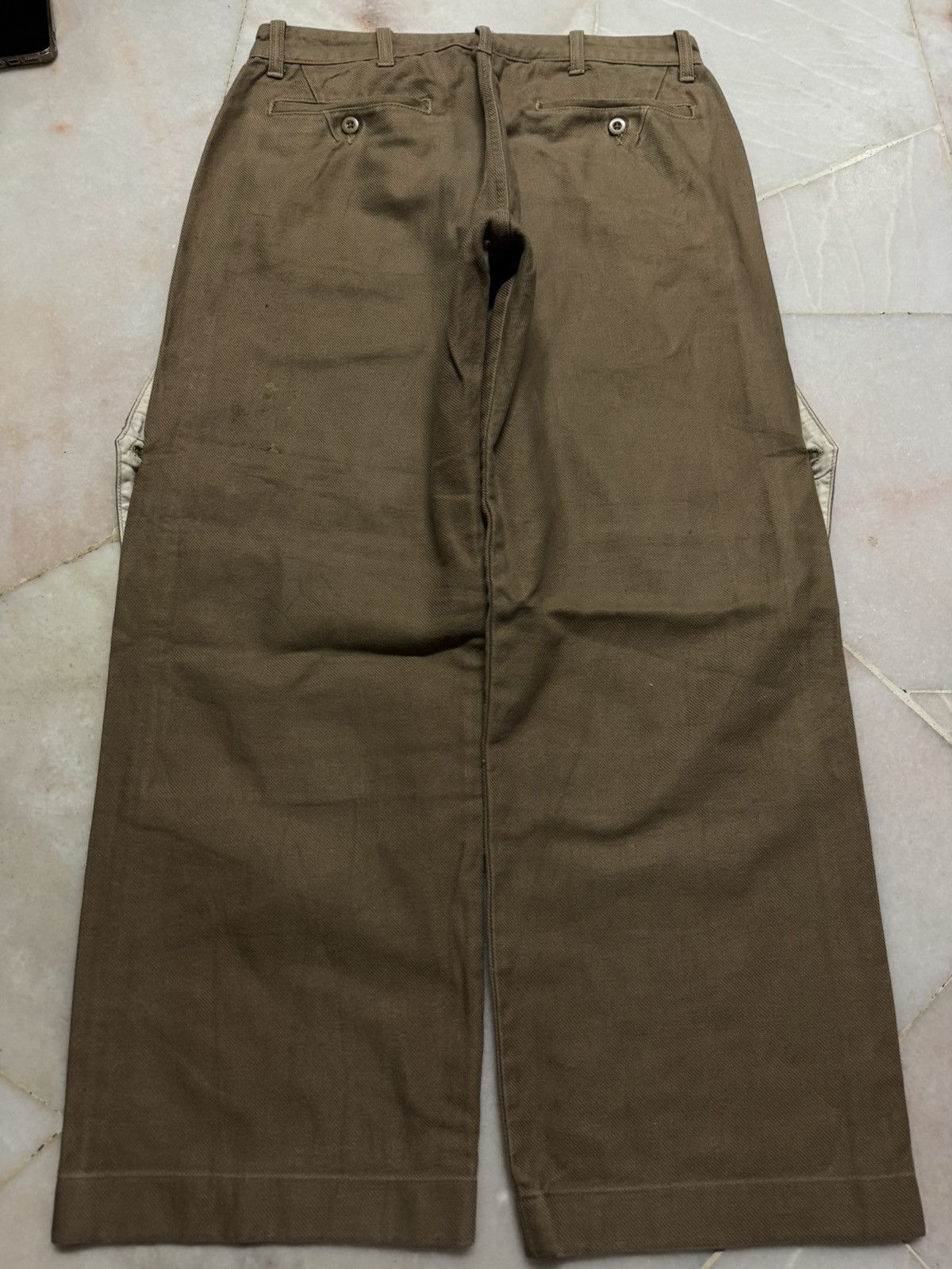 MasterPiece BAGGY WORKWEAR MASTERPIECE.CO POCKET PANTS MADE IN JAPAN Size US 29 - 13 Thumbnail