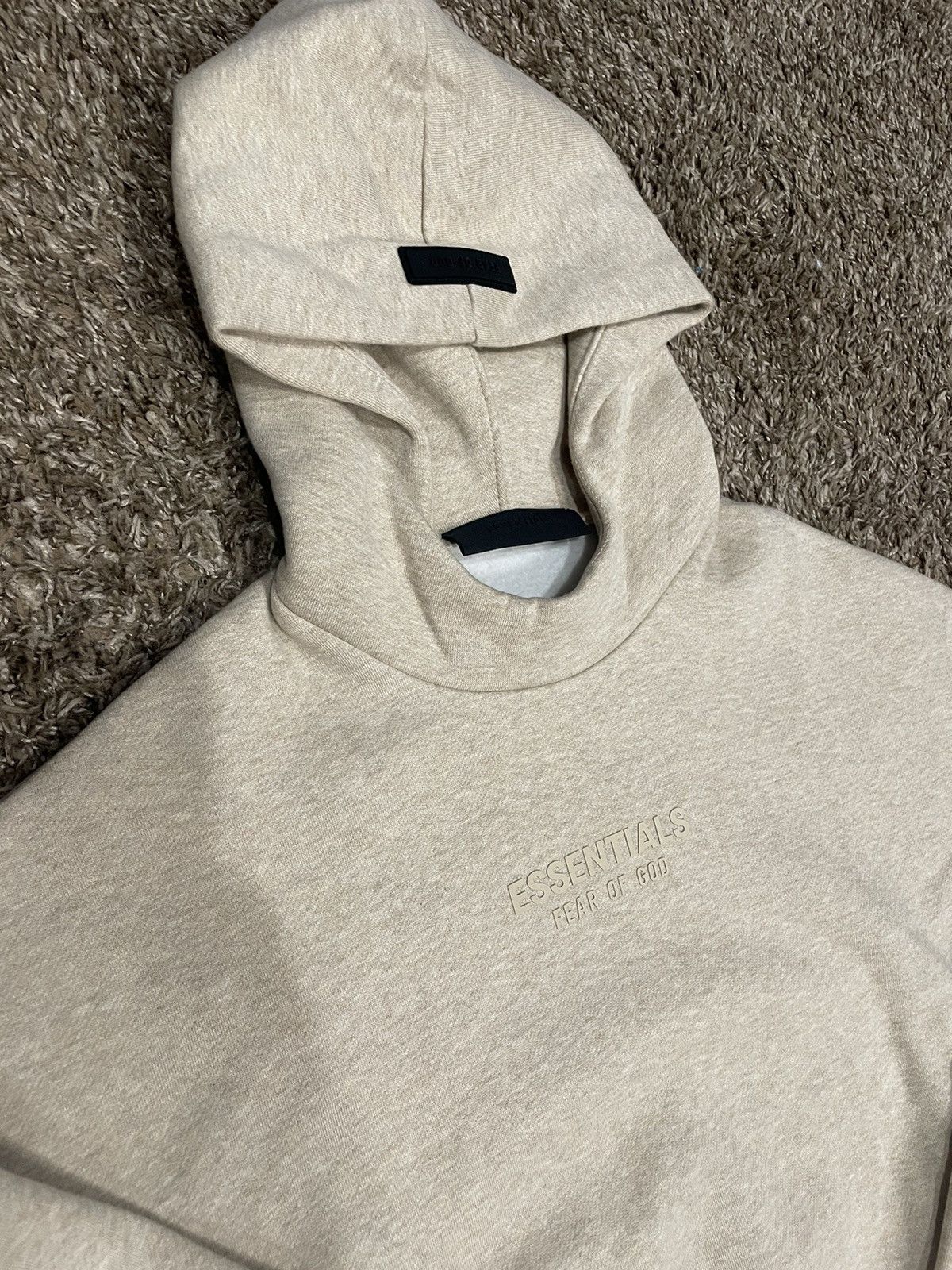 Essentials × Fear of God Fear of God Essentials Hoodie Gold Heather size large Size US L / EU 52-54 / 3 - 2 Thumbnail