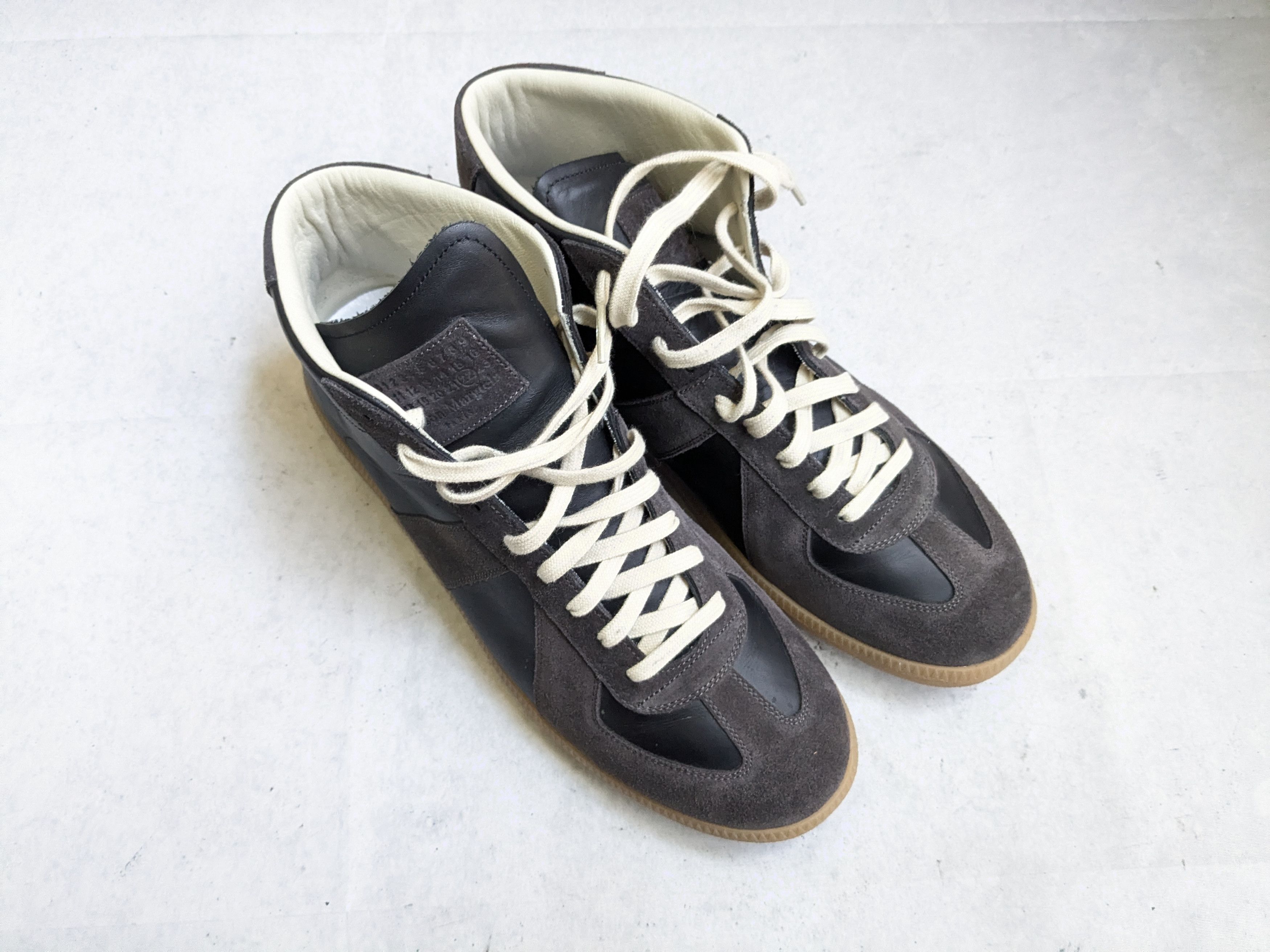 Maison Margiela Masion Margiela Replica GAT Black 13 46 Gum High Tops Size US 13 / EU 46 - 4 Thumbnail