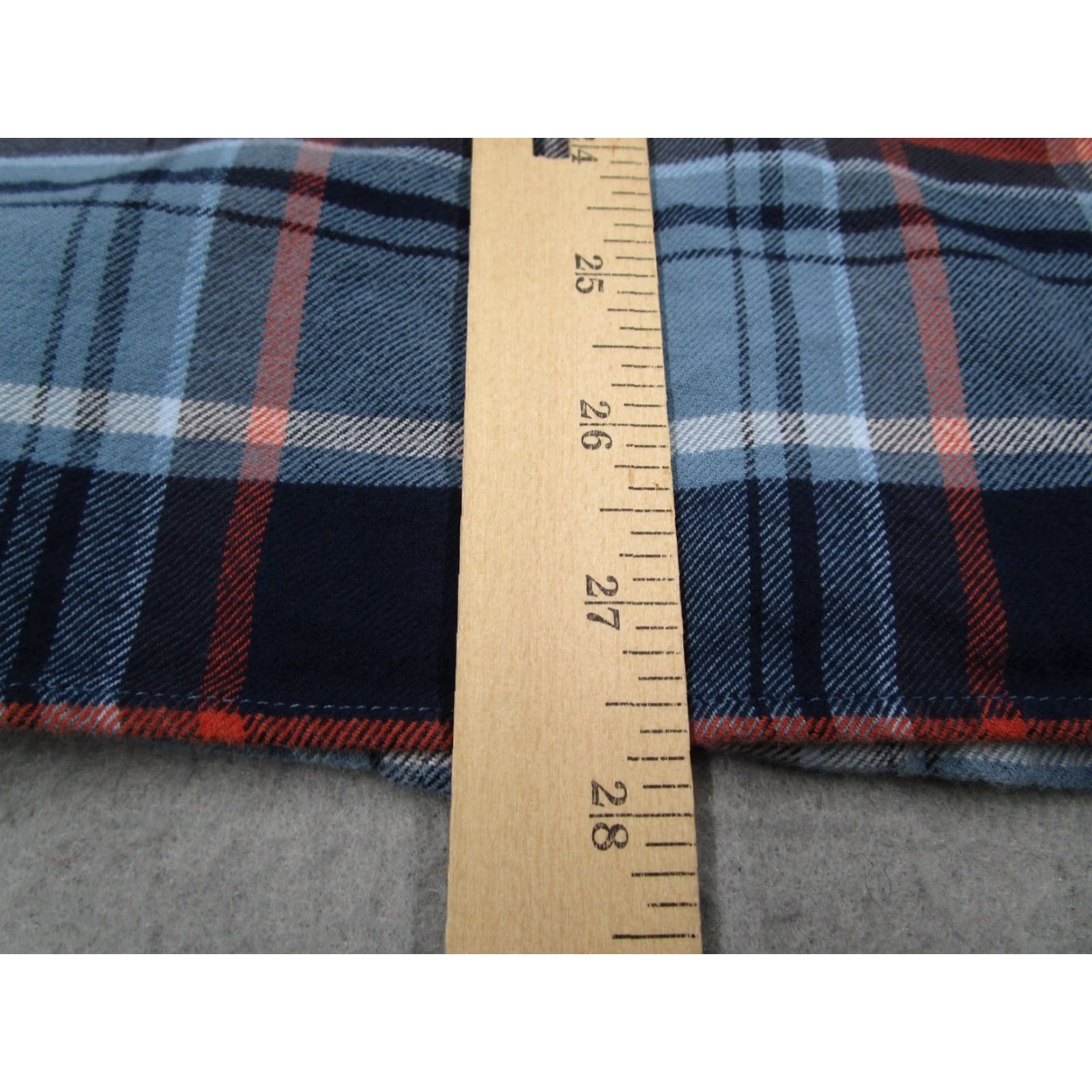 UNTUCKit UNTUCKit Button Up Shirt Mens Extra Large Blue Plaid Slim Fit Flannel Mens Size US XL / EU 56 / 4 - 7 Thumbnail
