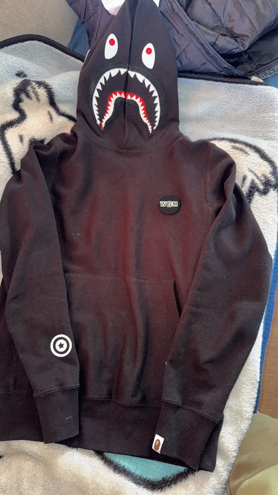 Bape Bape pullover hoodie Size US S / EU 44-46 / 1 - 2 Thumbnail
