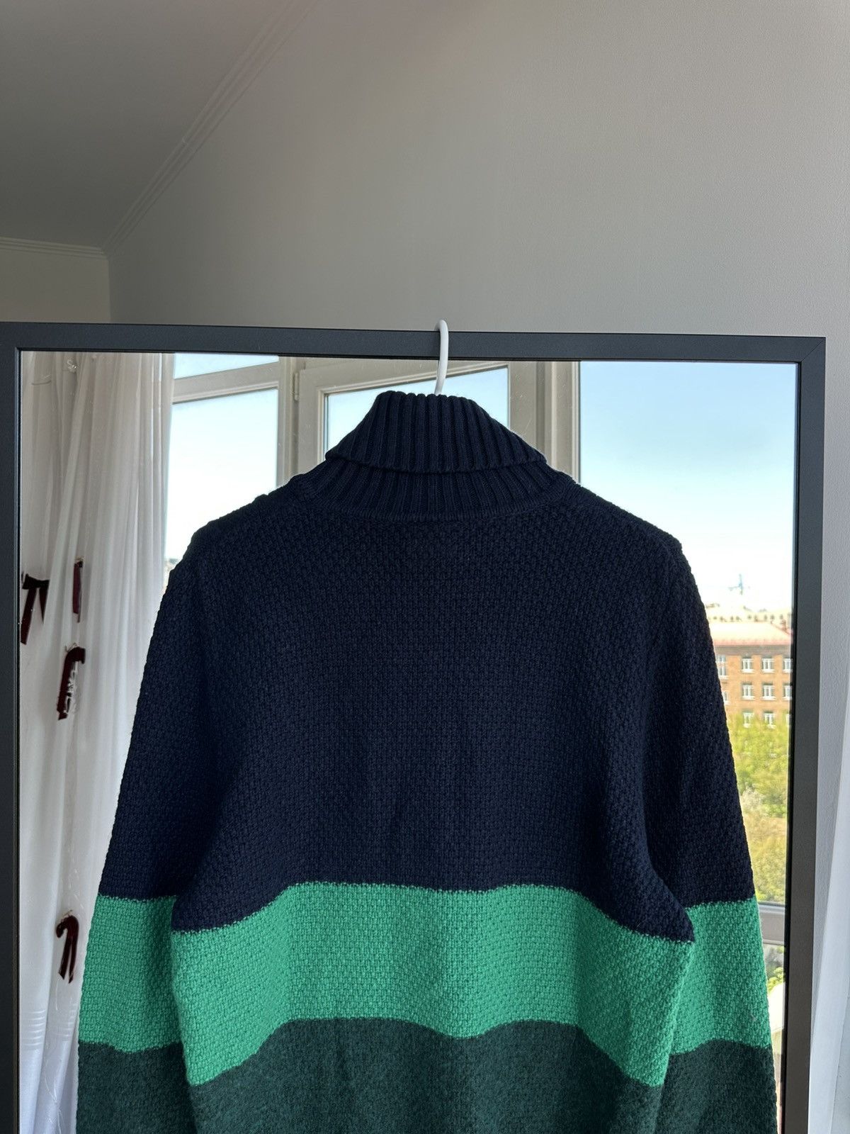 Lacoste Lacoste Live Cable Knit Mens Multicolor Sweater Sz M Size US M / EU 48-50 / 2 - 8 Thumbnail
