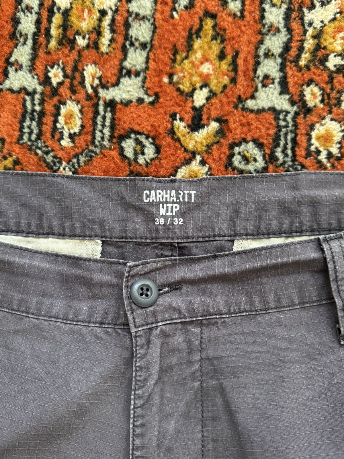 Carhartt Wip Carhartt WIP Aviation Regular Cargo Pants Gray Size US 38 / EU 54 - 7 Thumbnail