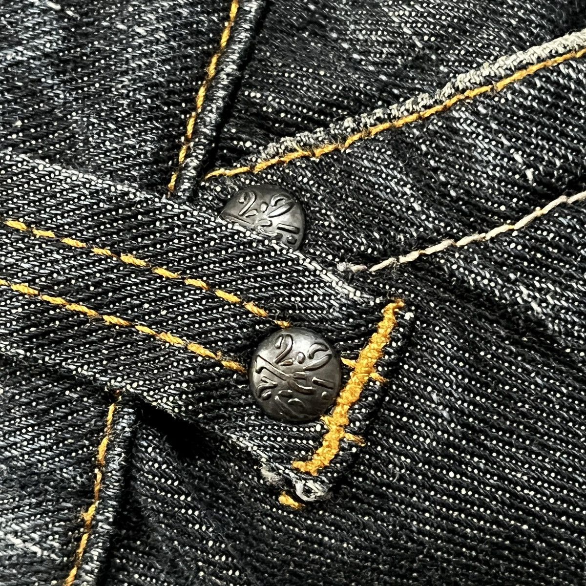 291295=Homme 2000s 291295 Homme Japanese Brand Denim Jeans Size US 34 / EU 50 - 6 Thumbnail