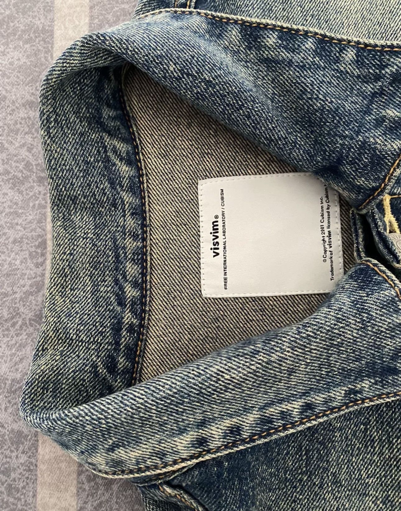 Visvim Visvim 101 denim jkt Size US L / EU 52-54 / 3 - 6 Thumbnail