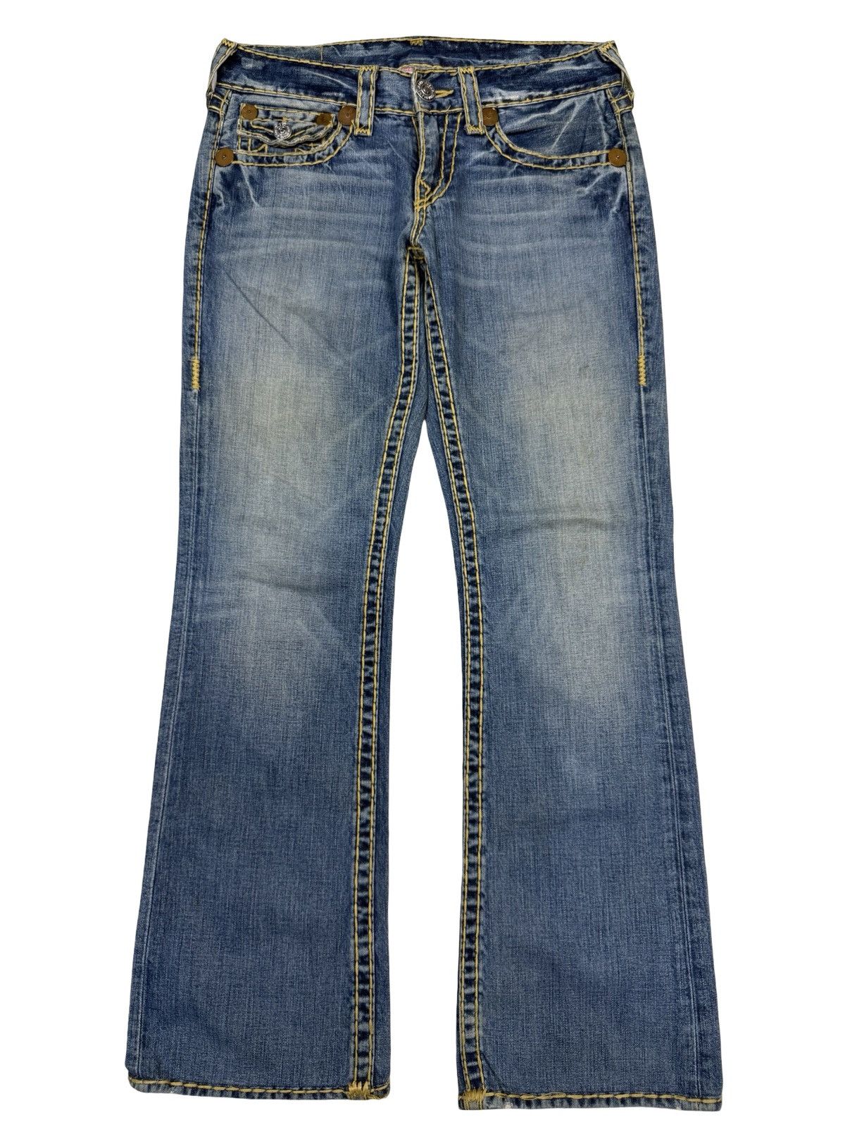 True Religion True religion Billy Super T yellow thread Size US 30 / EU 46 - 1 Thumbnail