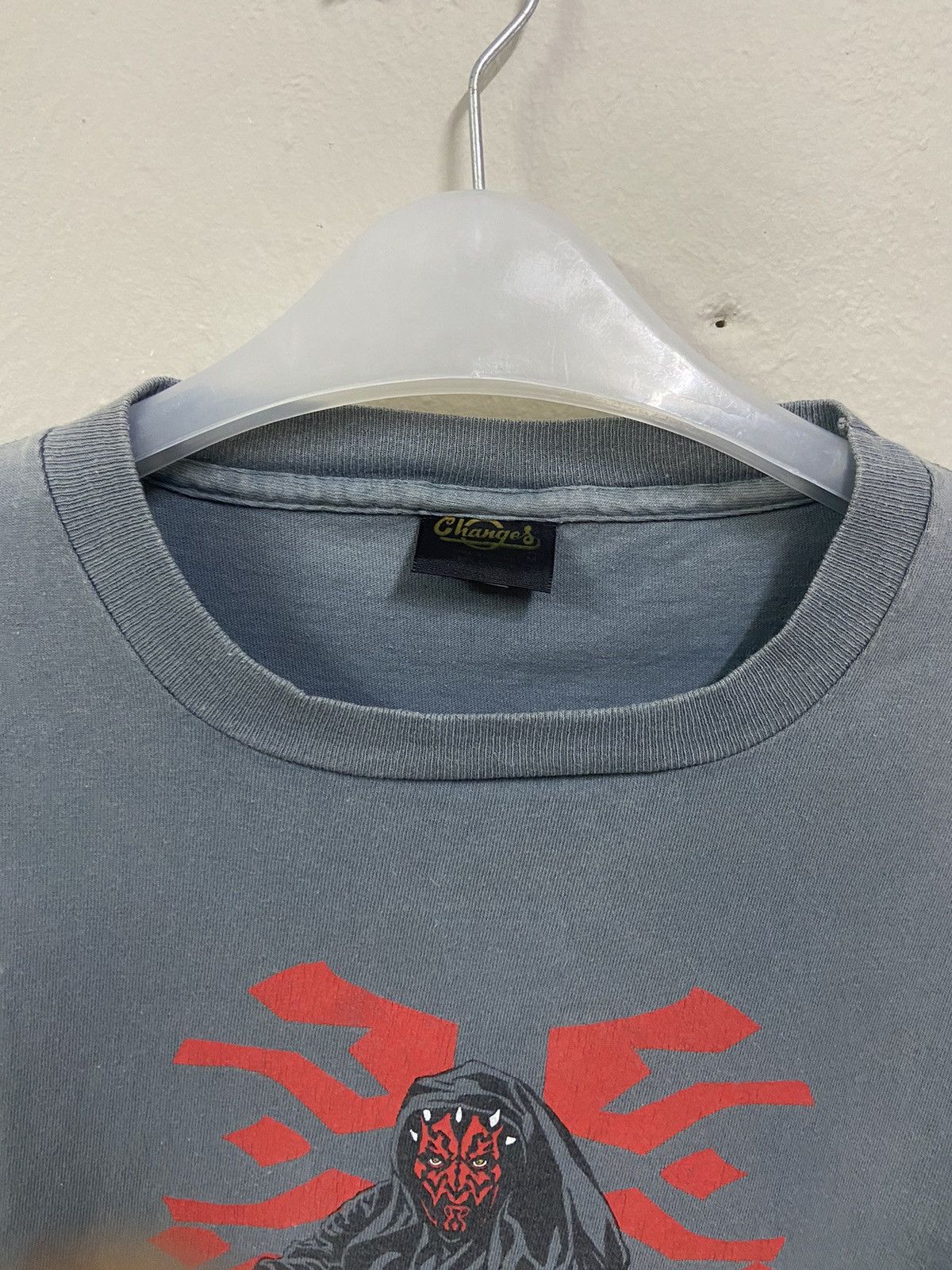Changes × Star Wars × Vintage Vintage 90s Darth Maul Changes Star Wars Tee Size US M / EU 48-50 / 2 - 3 Thumbnail