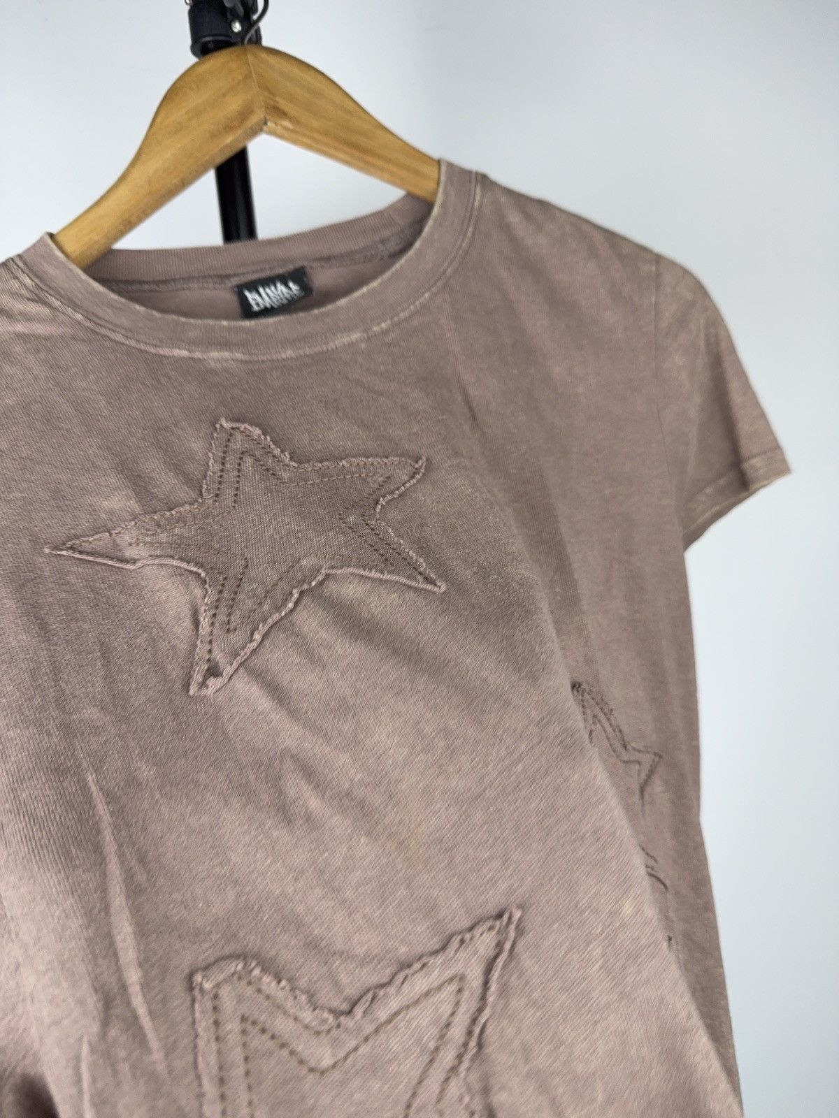 Empyre 00s Empyre SKATE SK8 Distressed Star Patch Cropped Tee L Size L / US 10 / IT 46 - 2 Thumbnail