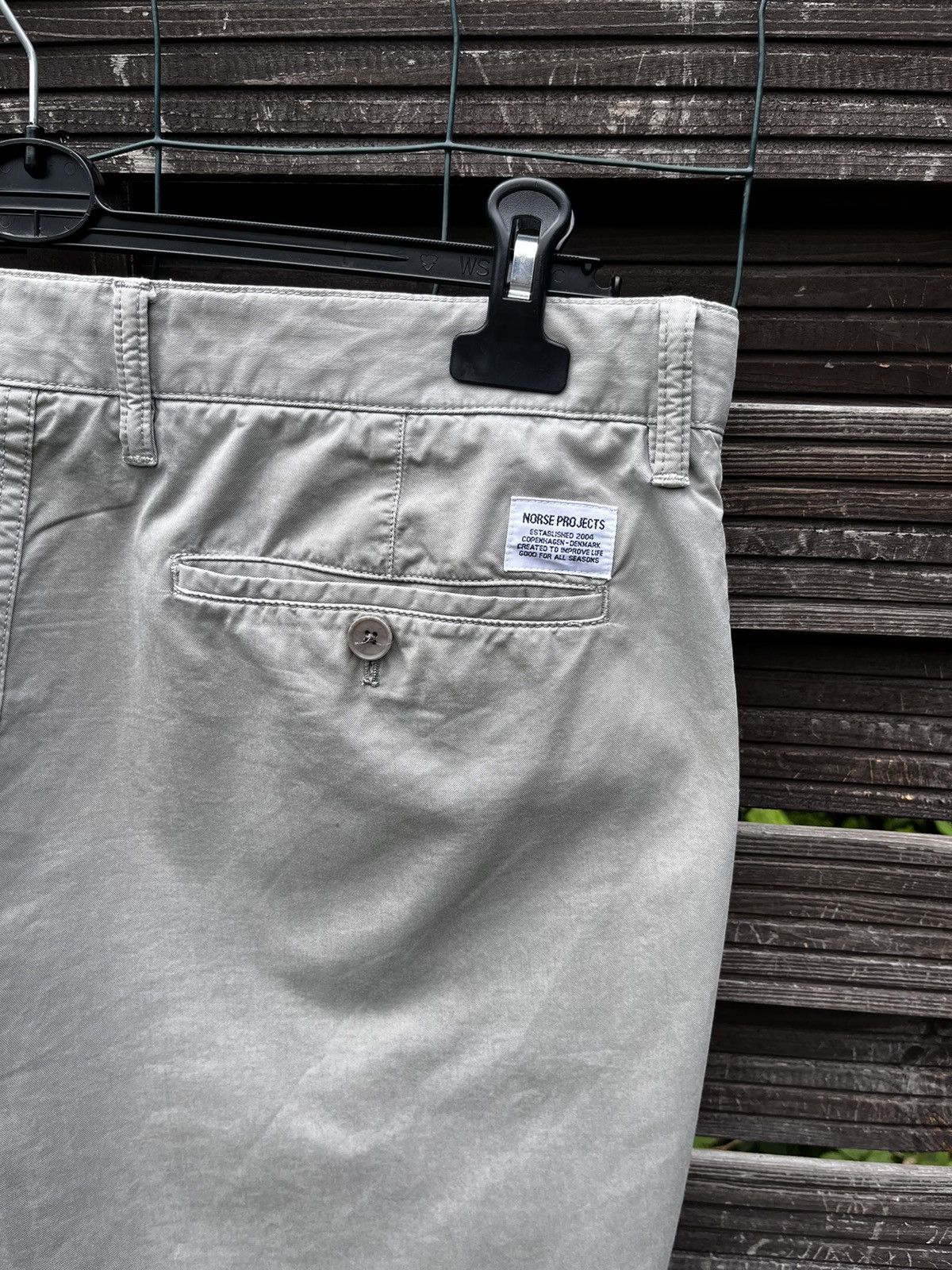 Norse Projects 🔴 NORSE PROJECTS AROS SLIM LIGHT TWILL Size US 36 / EU 52 - 1 Thumbnail