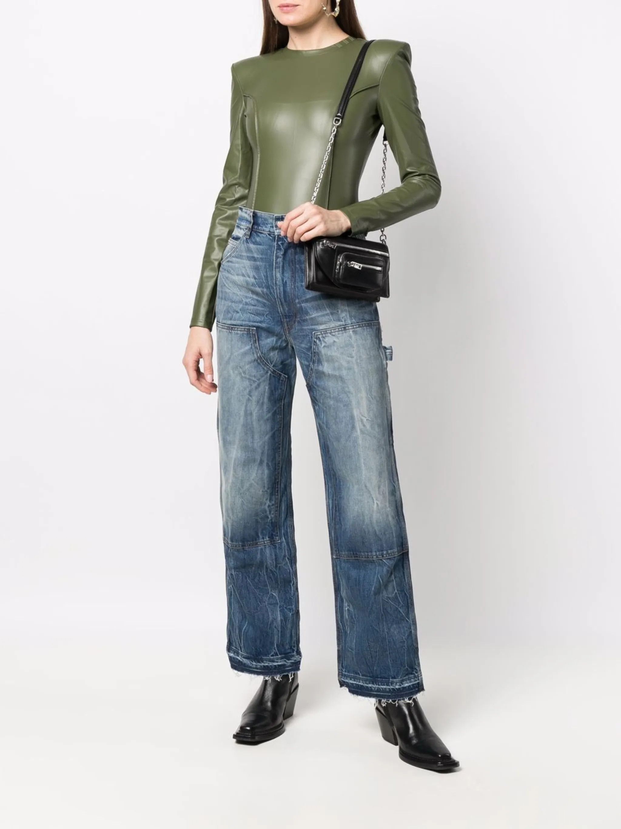 Amiri o1y0425 Denim Jeans in Blue Size 28" / US 6 / IT 42 - 2 Thumbnail