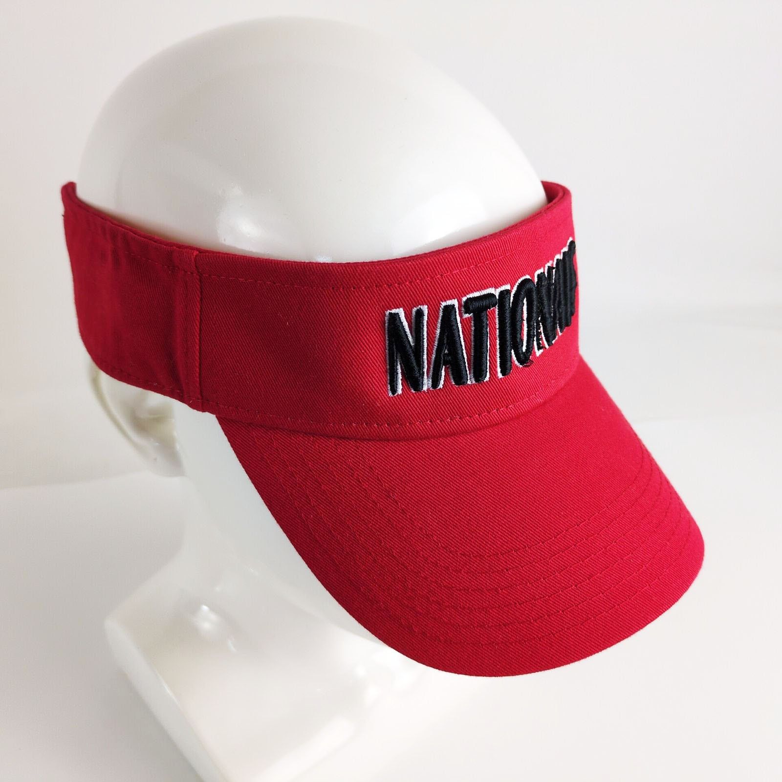 Champion Champion MLB Washington DC Nationals Red Sun Visor Hat Size ONE SIZE - 2 Thumbnail