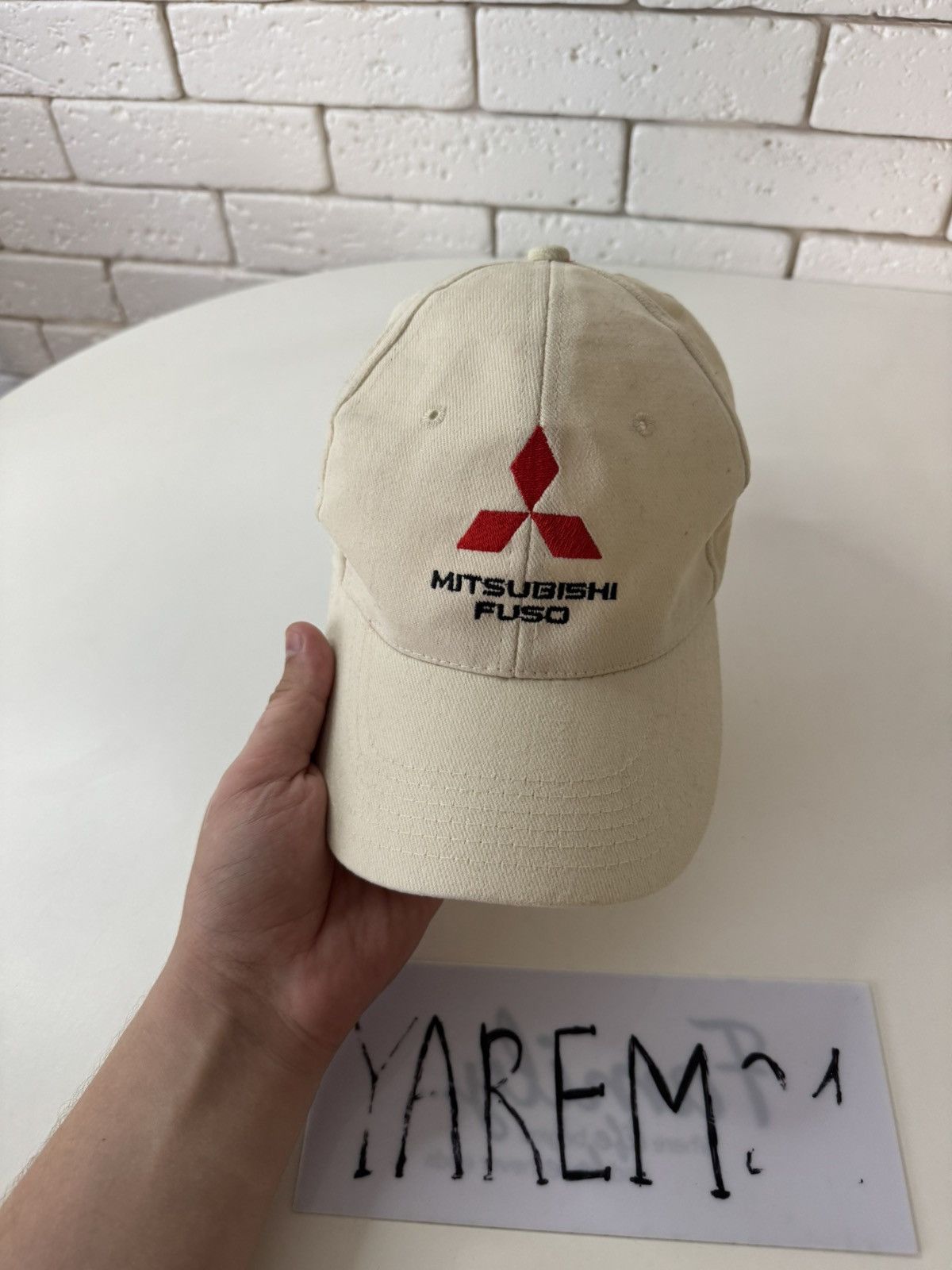 Vintage Mitsubishi vintage cap hat Size ONE SIZE - 2 Thumbnail