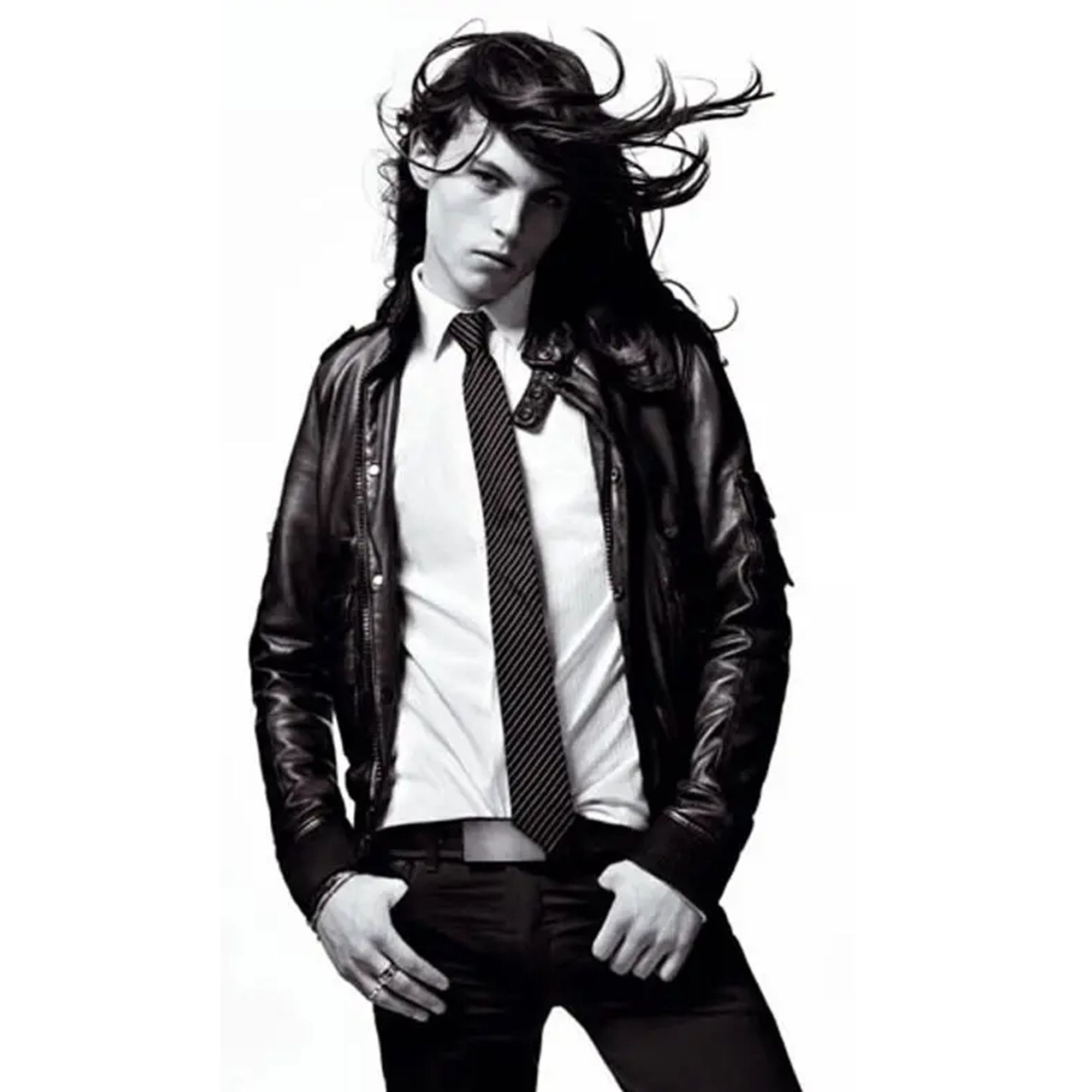 Dior × Hedi Slimane Dior Homme SS05 "BECK" Campaign Bomber Jacket Size US M / EU 48-50 / 2 - 5 Thumbnail