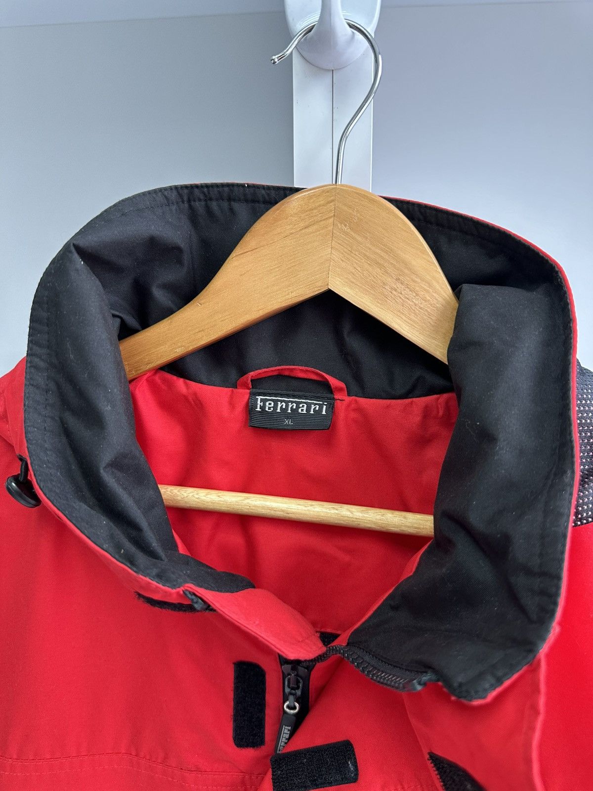 Ferrari Vintage Ferrari Racing Men’s Windbreaker Jacket Sz XL Size US XL / EU 56 / 4 - 3 Thumbnail