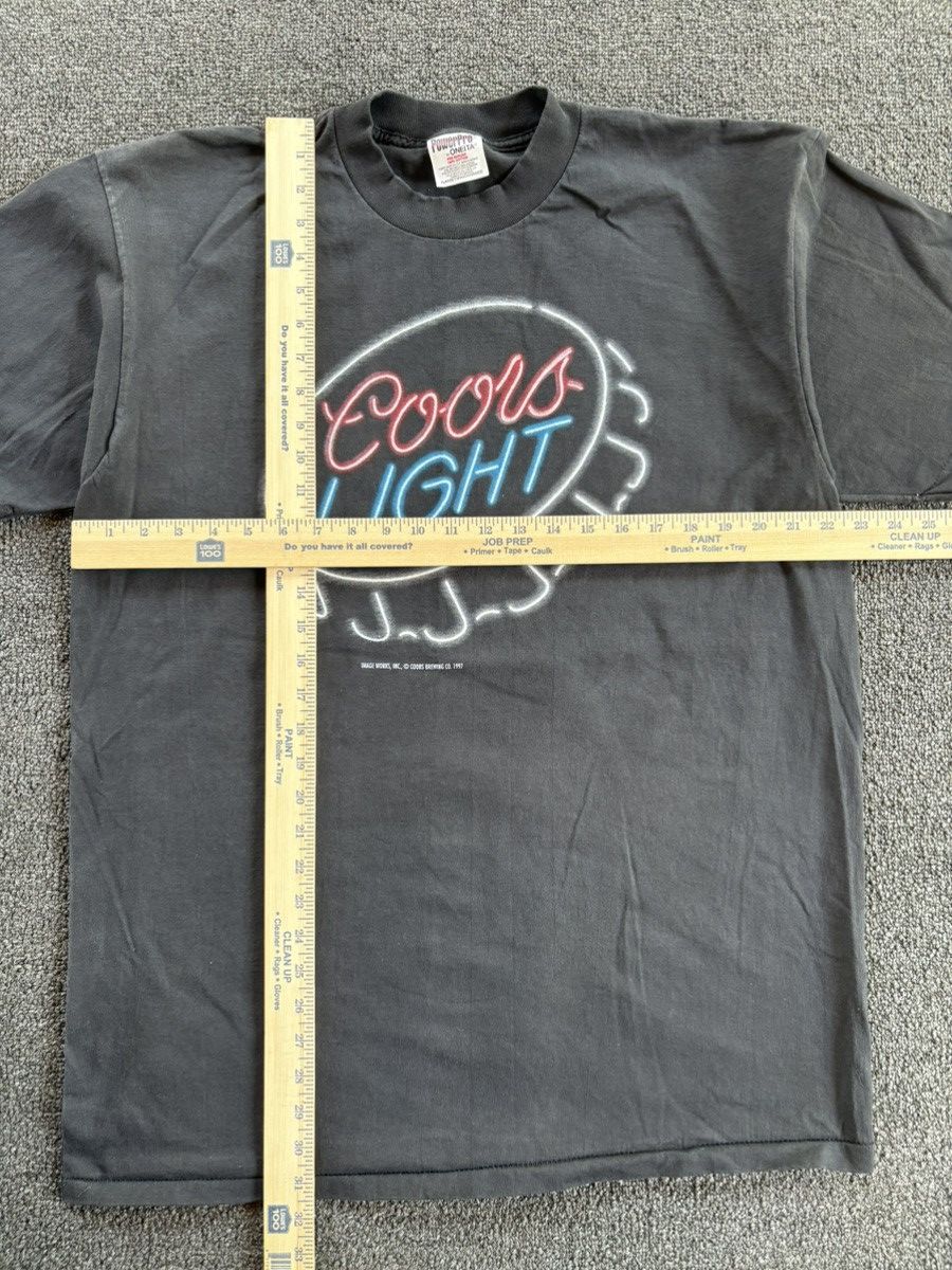 Other 1997 Vintage Coors Light Black Tee XL Size US XL / EU 56 / 4 - 4 Thumbnail