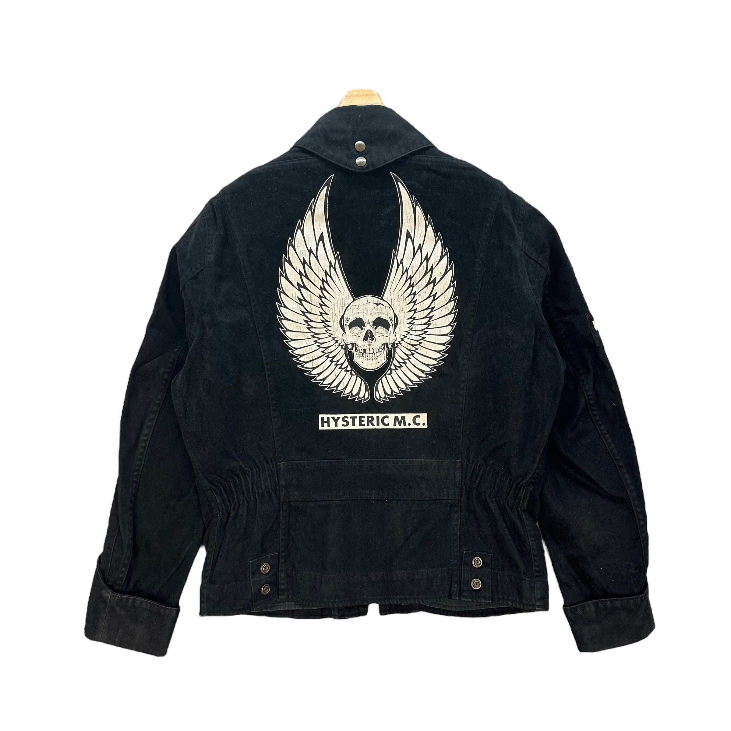 Hysteric Glamour KINKY JEANS HYSTERIC GLAMOUR M.C BIG LOGO JACKET #8446-009 Size US M / EU 48-50 / 2 - 1 Thumbnail