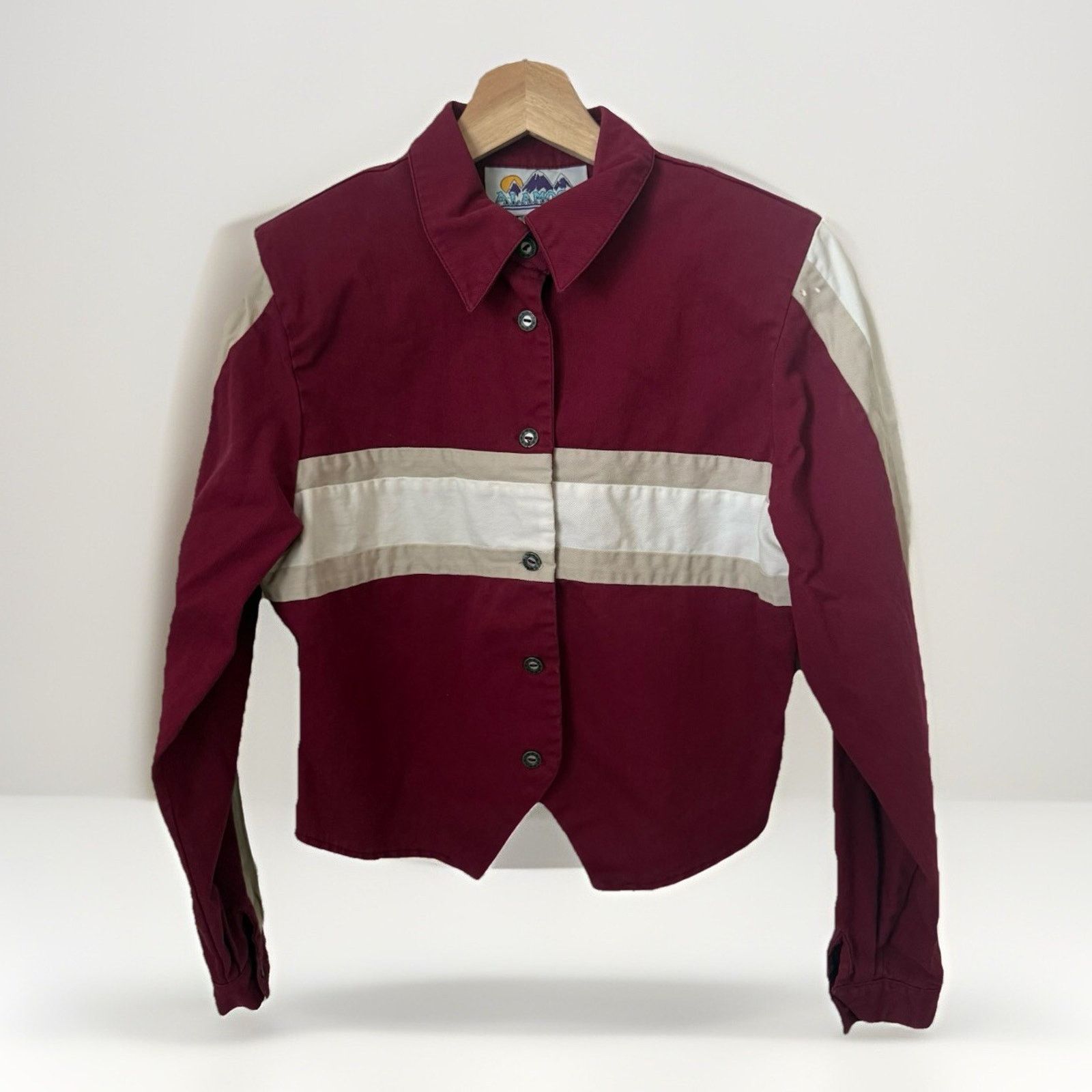 Other Vtg 80’s Western Cropped Embroidered Rodeo Barrel Racer Top Size S / US 4 / IT 40 - 1 Thumbnail