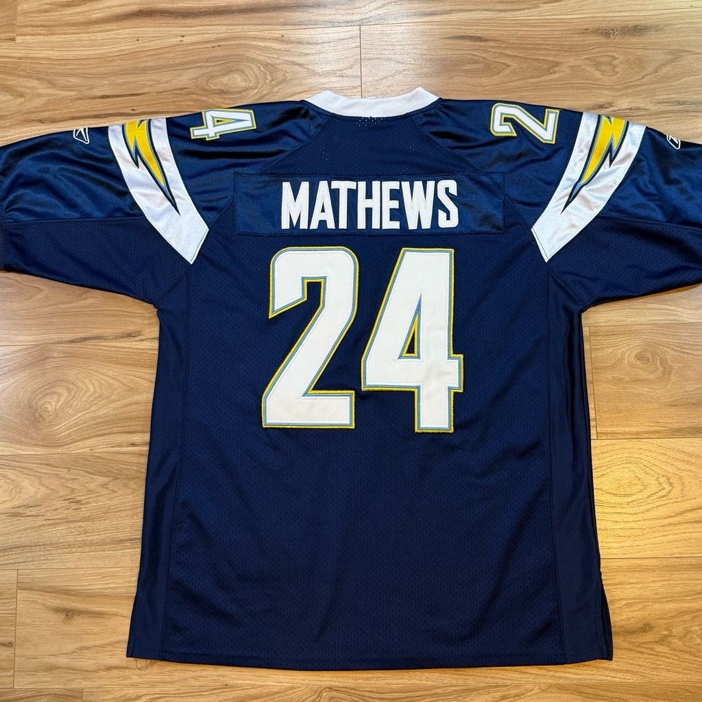 Reebok Ryan Mathews Chargers Reebok Jersey 50 Stitched Size US XL / EU 56 / 4 - 2 Thumbnail