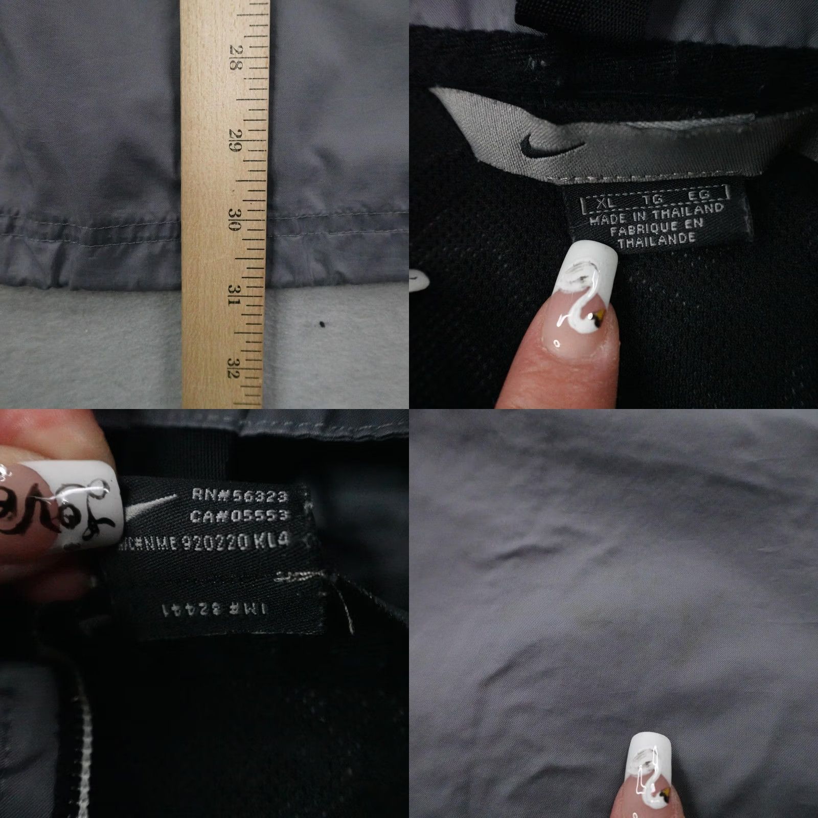 Nike VINTAGE Nike Jacket Mens XL Anorak Pullover Oversized 1/2 Zip Windbreaker Y2K Size US XL / EU 56 / 4 - 8 Thumbnail