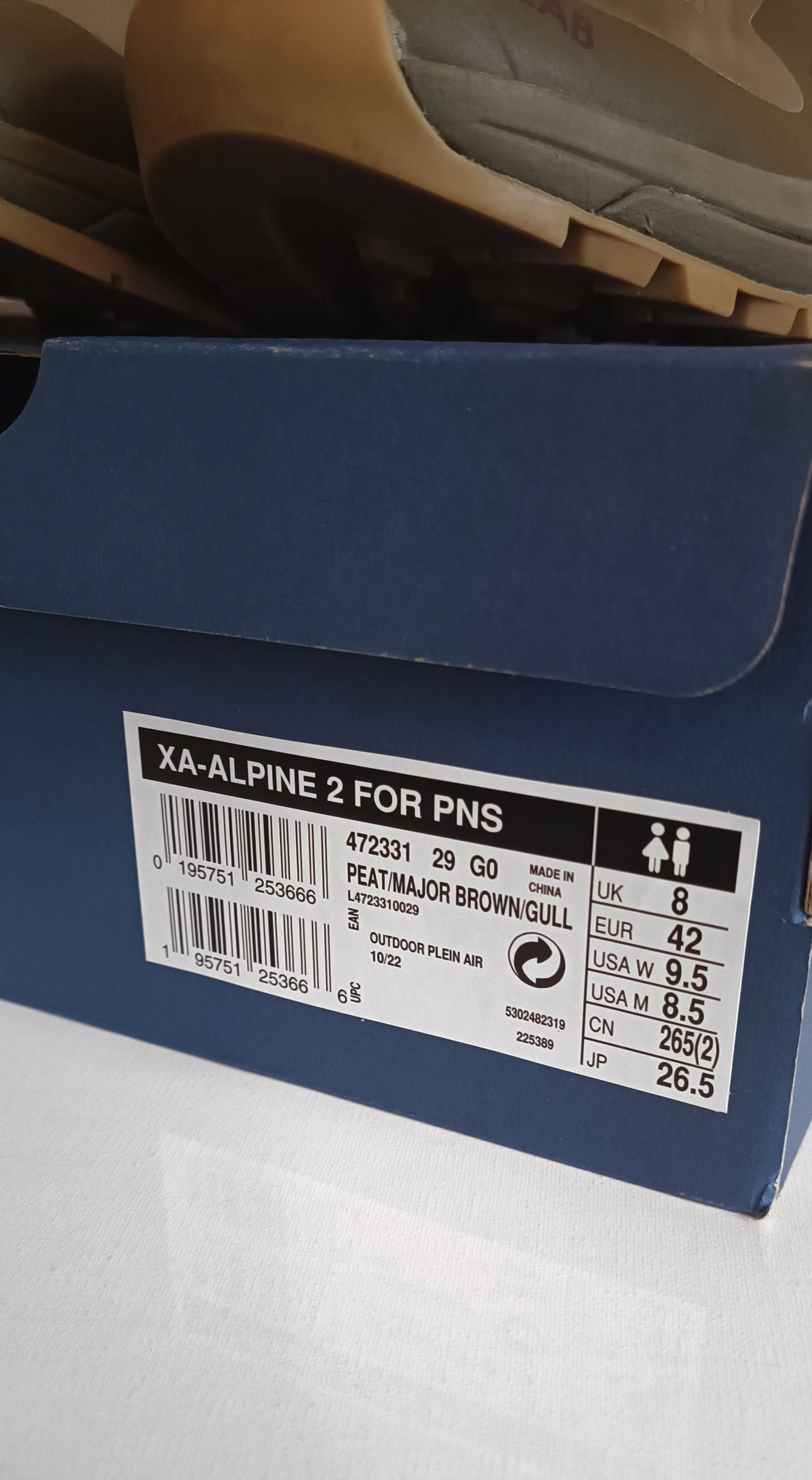 Pas Normal Studios × Salomon SALOMON XA-ALPINE 2 FOR PNS (PAS NORMAL STUDIOS®) DS Size US 8.5 / EU 41-42 - 3 Thumbnail
