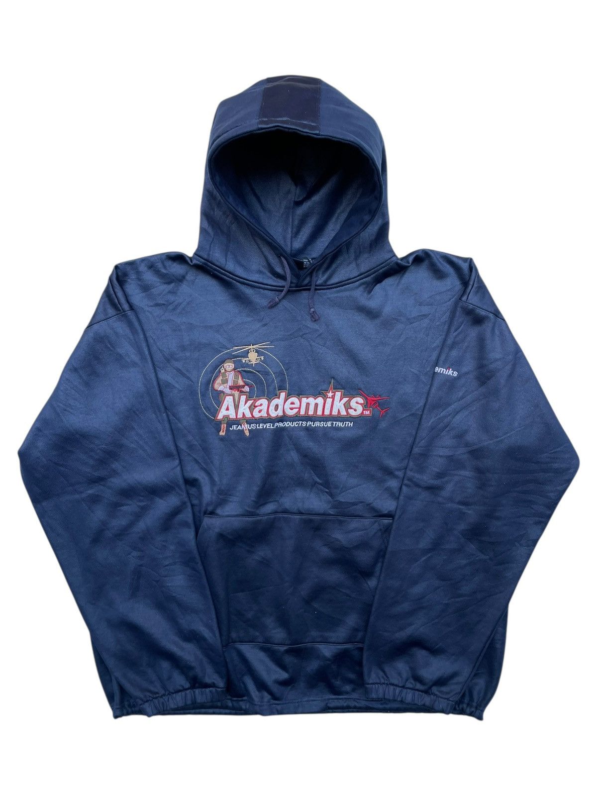 Rap Tees Akademiks Big Logo Hip Hop Rap Hoodie DMX Y2K Size US XXL / EU 58 / 5 - 7 Thumbnail